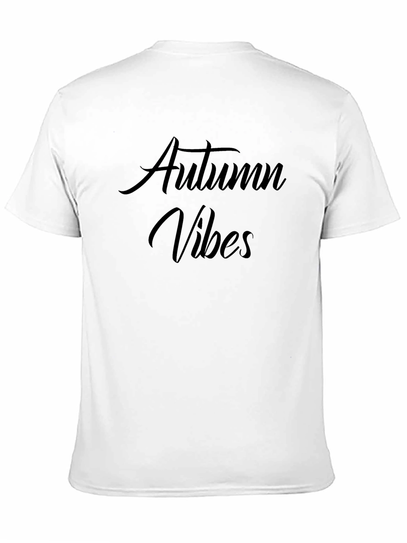 Black Autumn Vibes Graphic T-Shirt - Soft Cotton Blend view 11