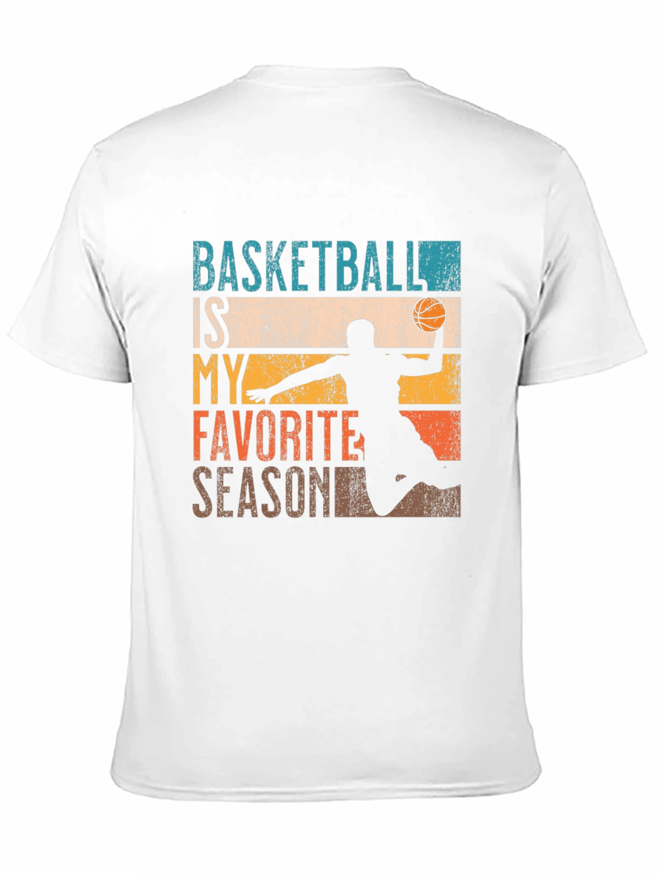 Black Basketball is My Favorite Season Black T-Shirt view 11