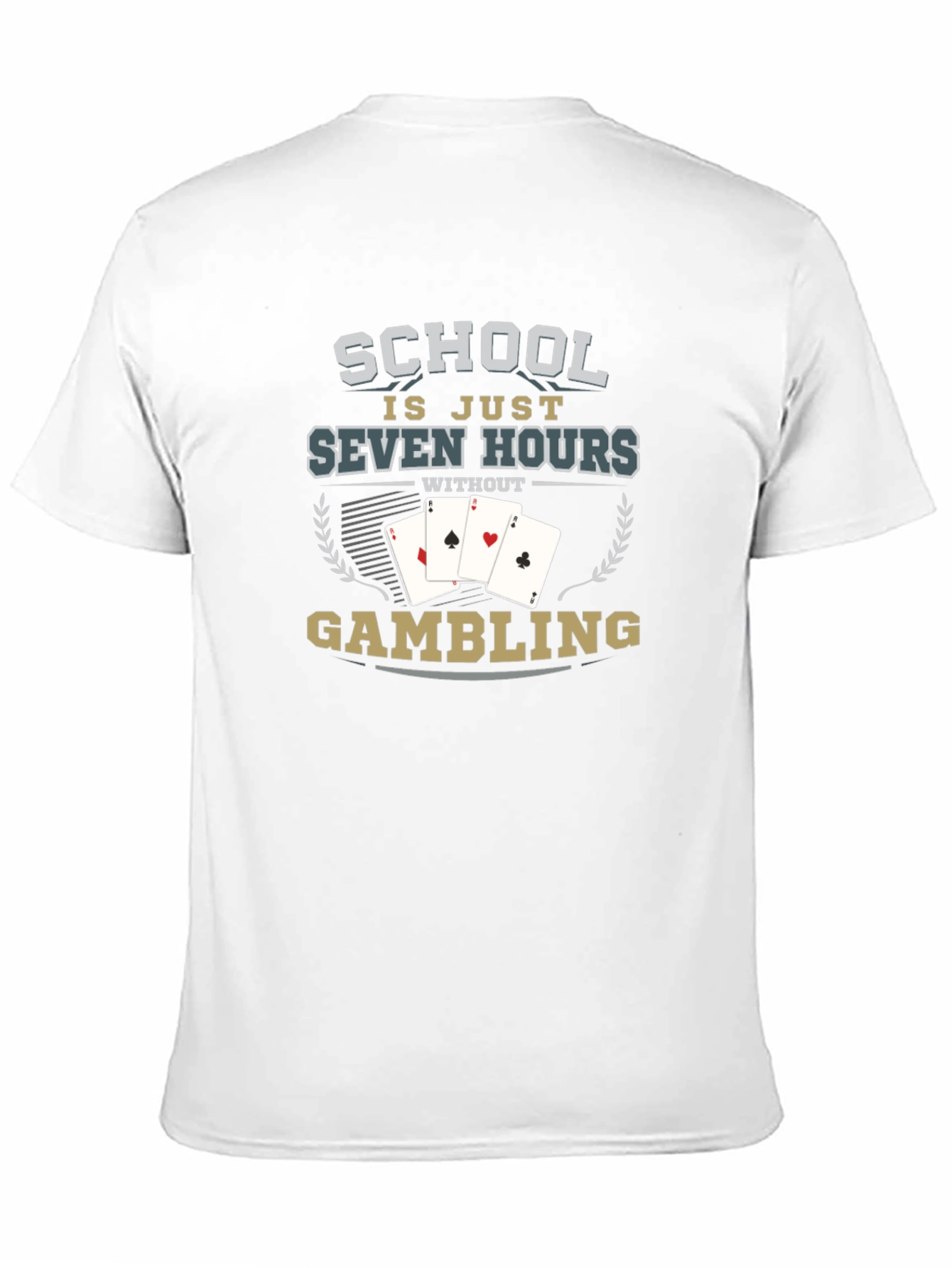 Black School is Just Seven Hours T-Shirt view 11