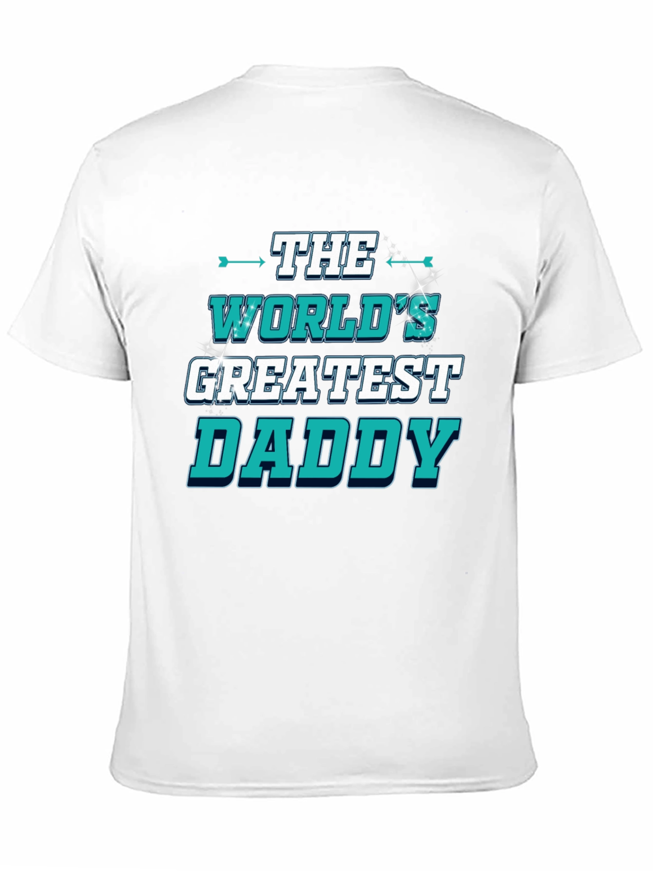 Black World's Greatest Daddy T-Shirt - Gift for Dad view 11