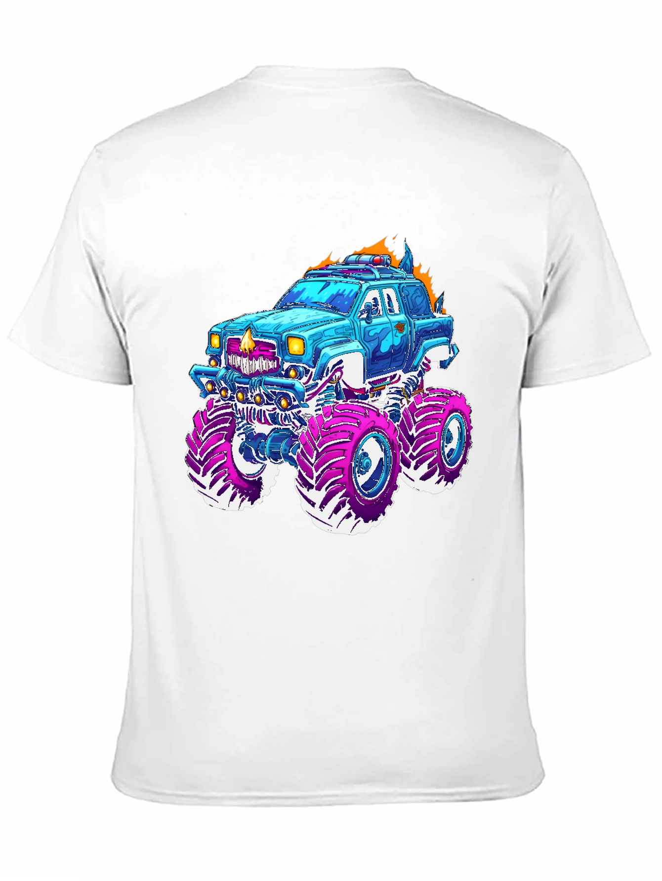 Black Monster Truck Graphic Tee - Cool Design! view 11