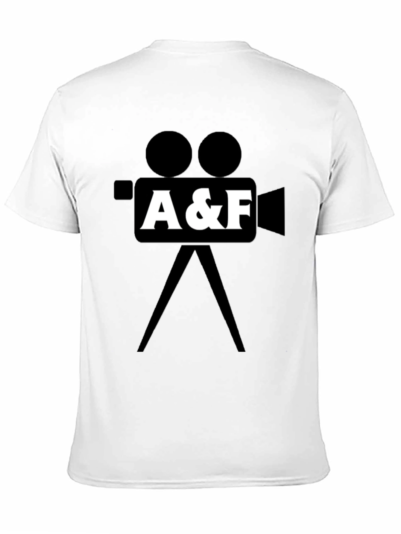 Black A&F Camera Graphic T-Shirt - Black view 11