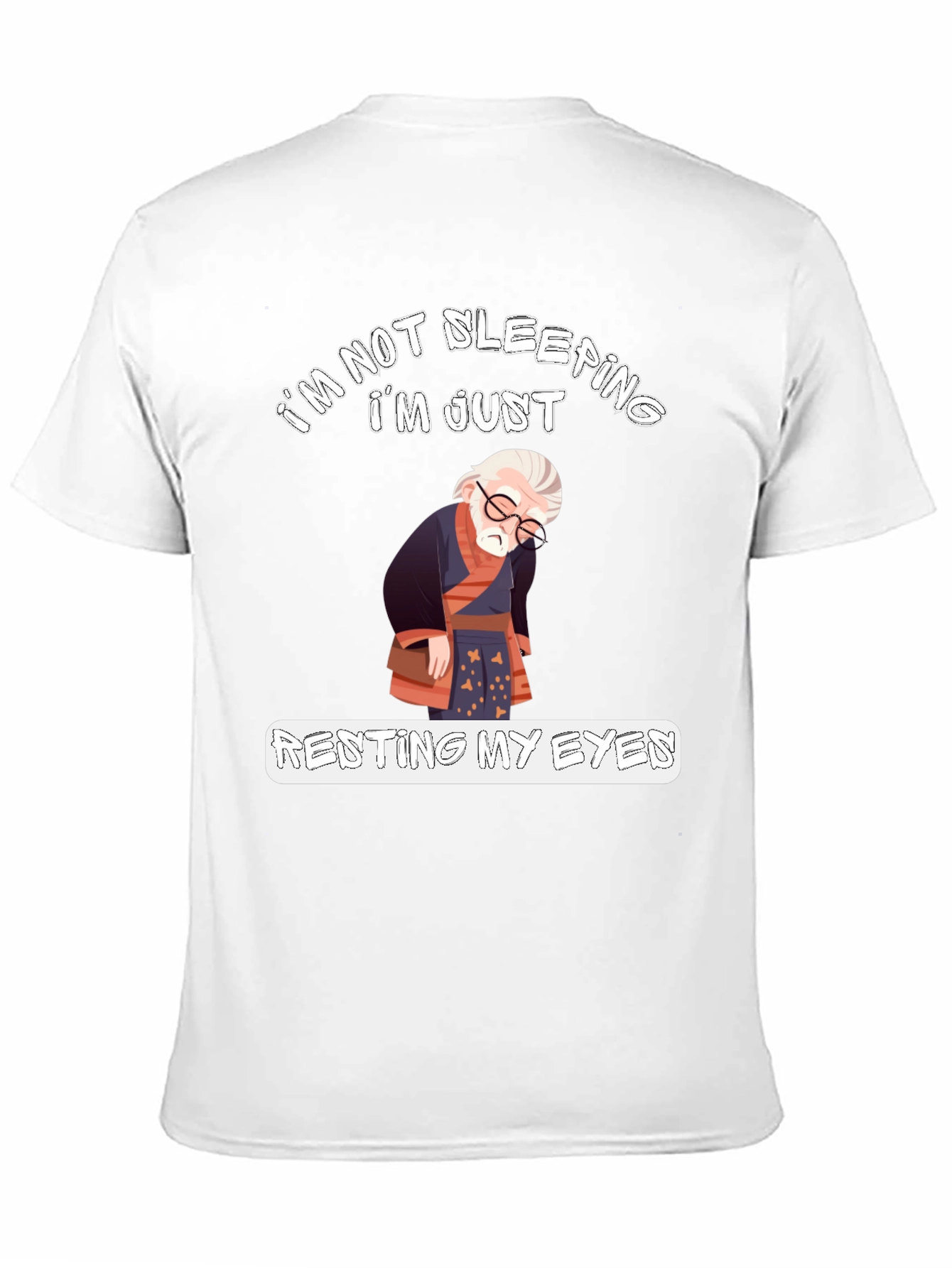 Black Renting My Eyes Graphic Tee view 11