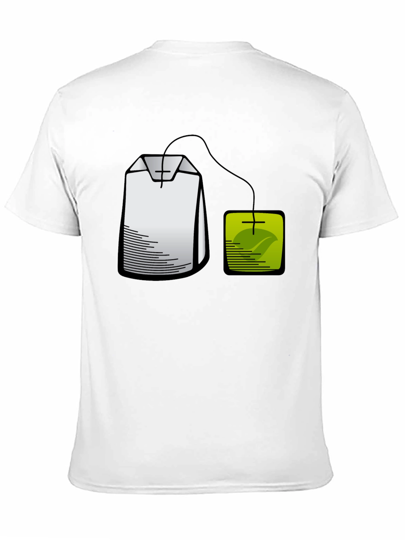 Black Tea Bag Graphic T-Shirt - Brewtiful Style! view 11