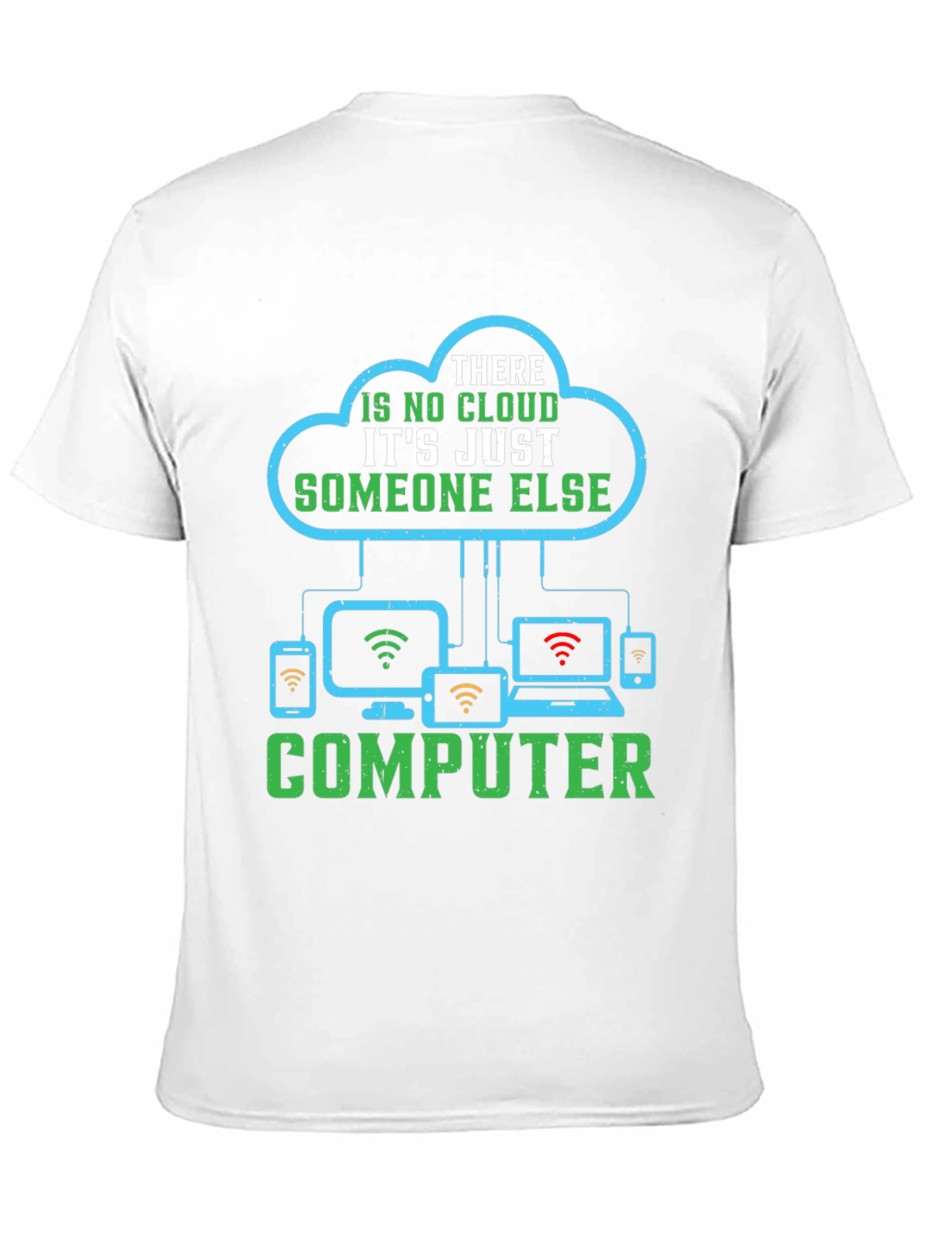 Black Cloud Computing Humor T-Shirt - Tech Joke Tee view 11