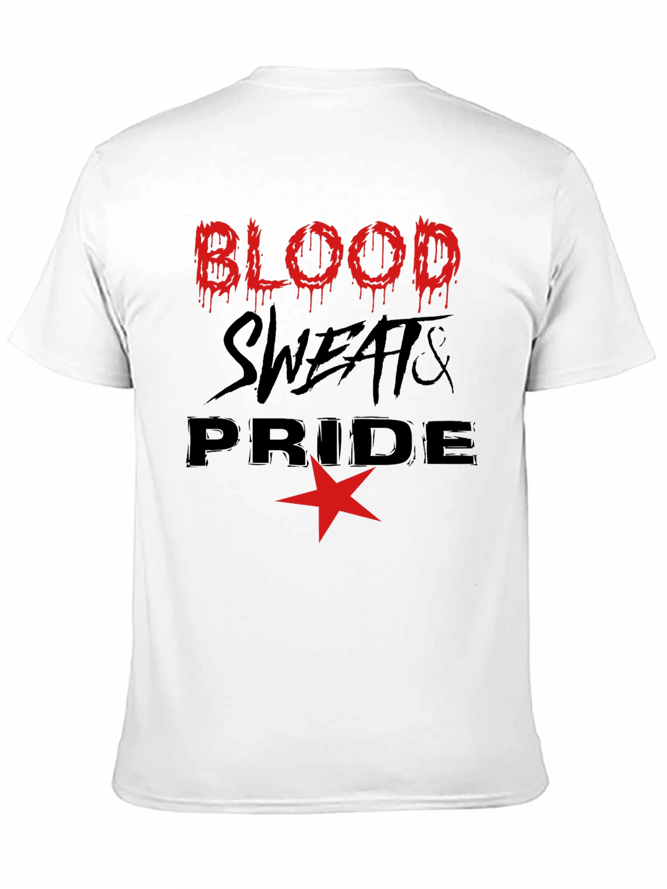 Black Blood Sweats & Pride Graphic Tee view 11