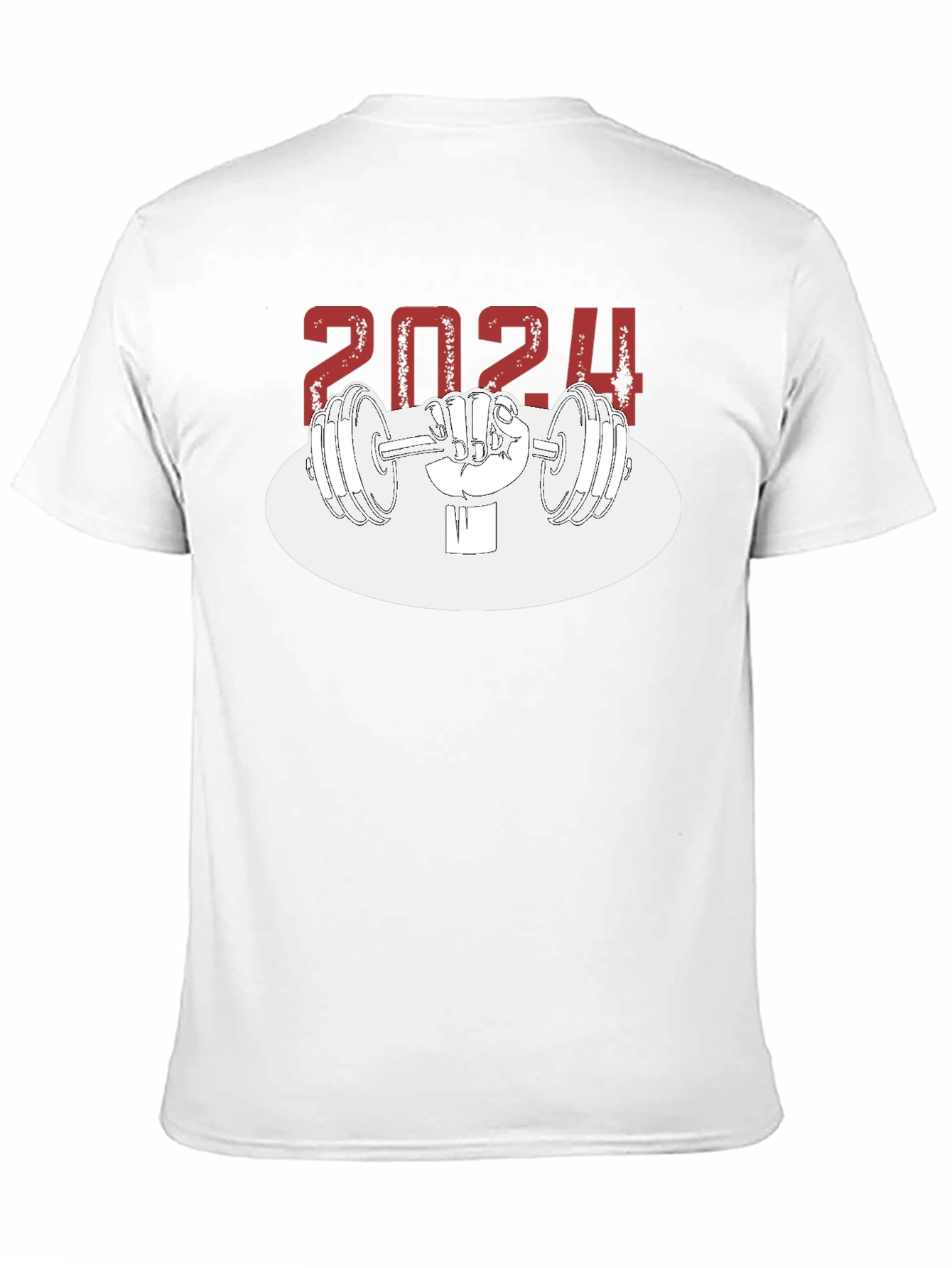 Black 2024 Weightlifting T-Shirt - Workout Ready! view 11