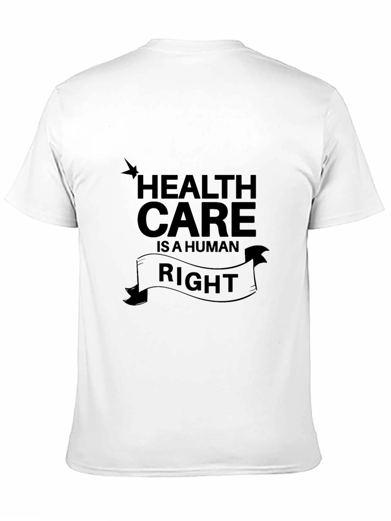Black Health Care is a Human Right Graphic T-Shirt view 11