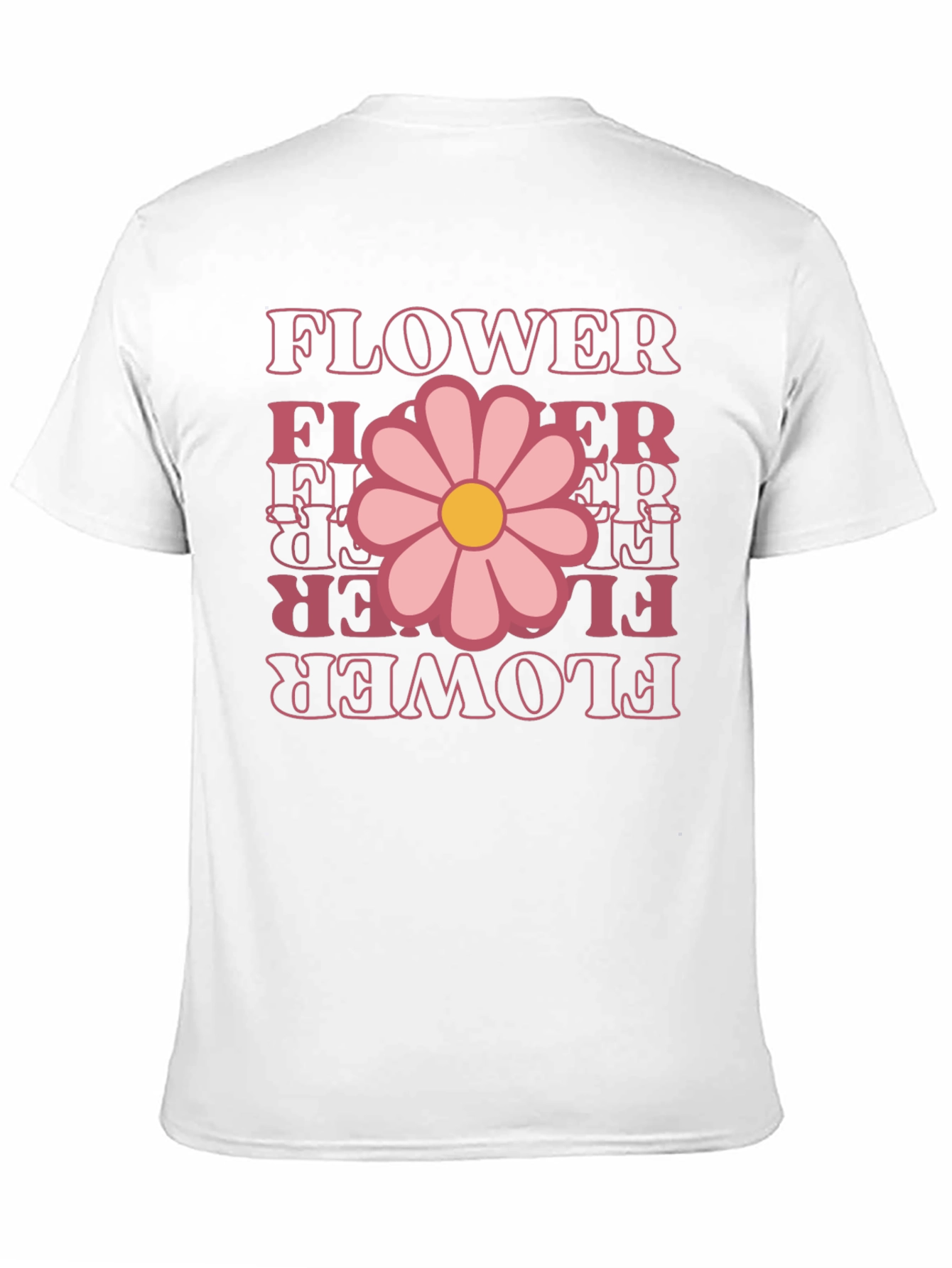 Black Retro Flower Power Graphic Tee view 11