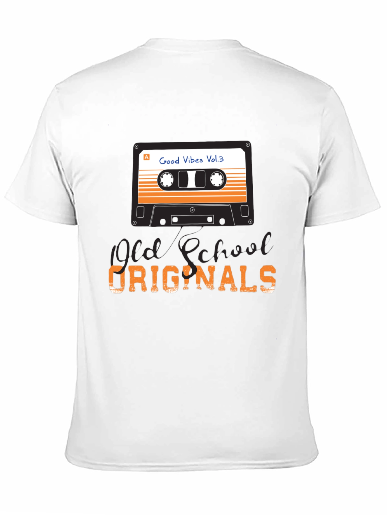 Black Old School Originals T-Shirt, Good Vibes Vol. 3 view 11
