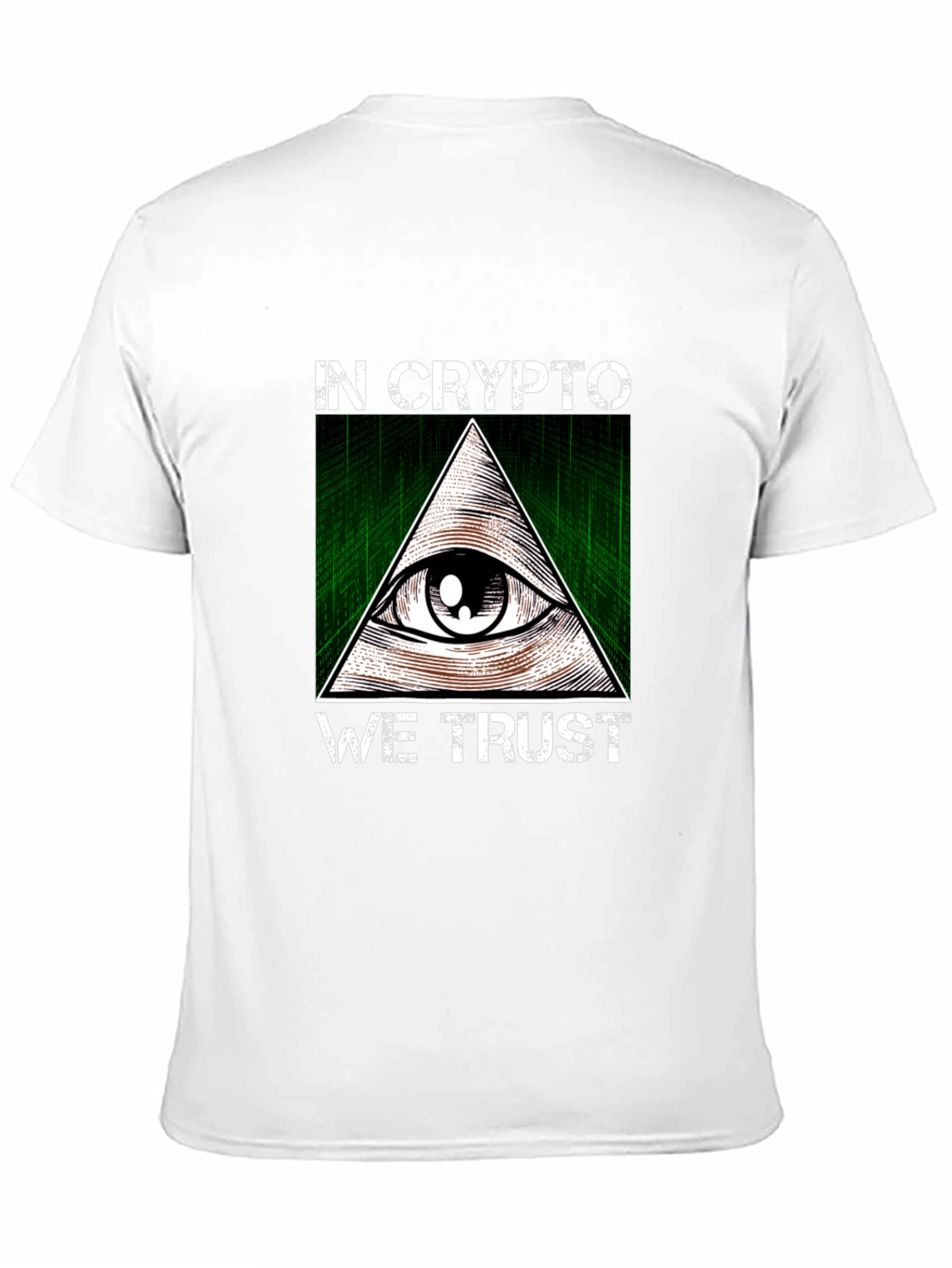 Black In Crypto We Trust Graphic T-Shirt view 11