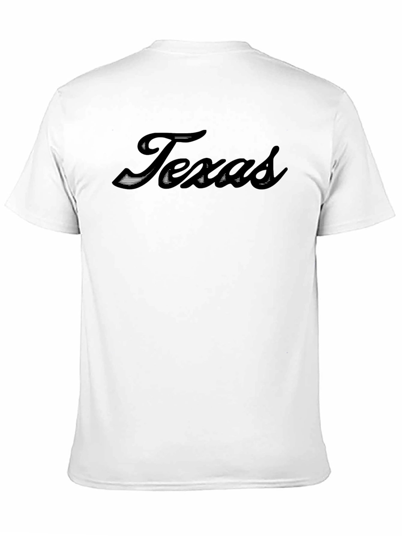 Black Texas Graphic Tee - Soft Cotton Blend view 11