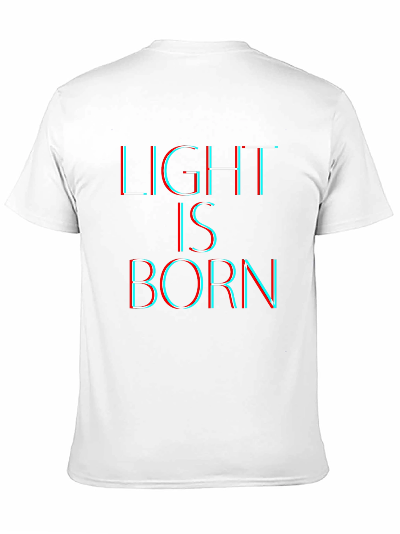 Black Light Is Born Graphic Tee - Mens Black T-Shirt view 11