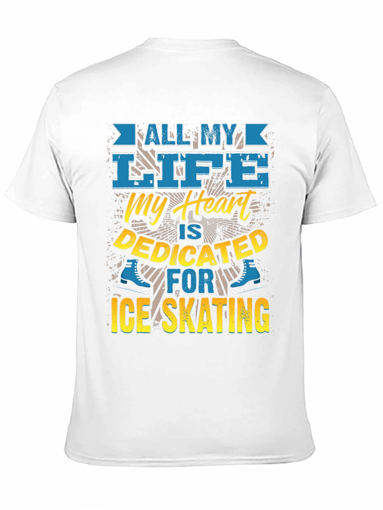 Ice Skating Devotion Graphic Tee - All My Life - 11