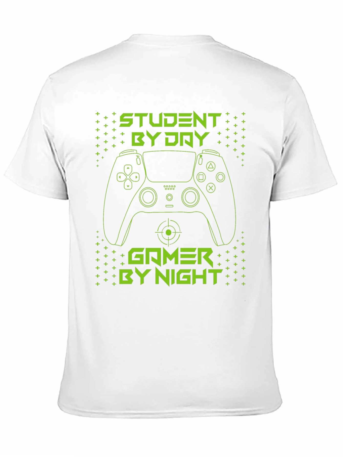 Black Student by Day, Gamer by Night Graphic Tee view 11