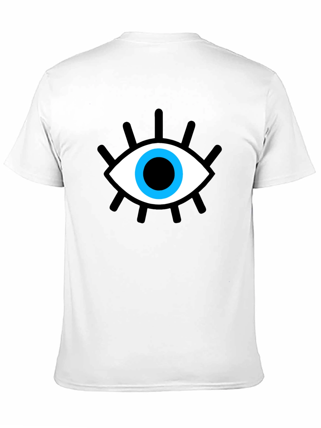 Black Evil Eye Graphic T-Shirt - Stylish Protection view 11