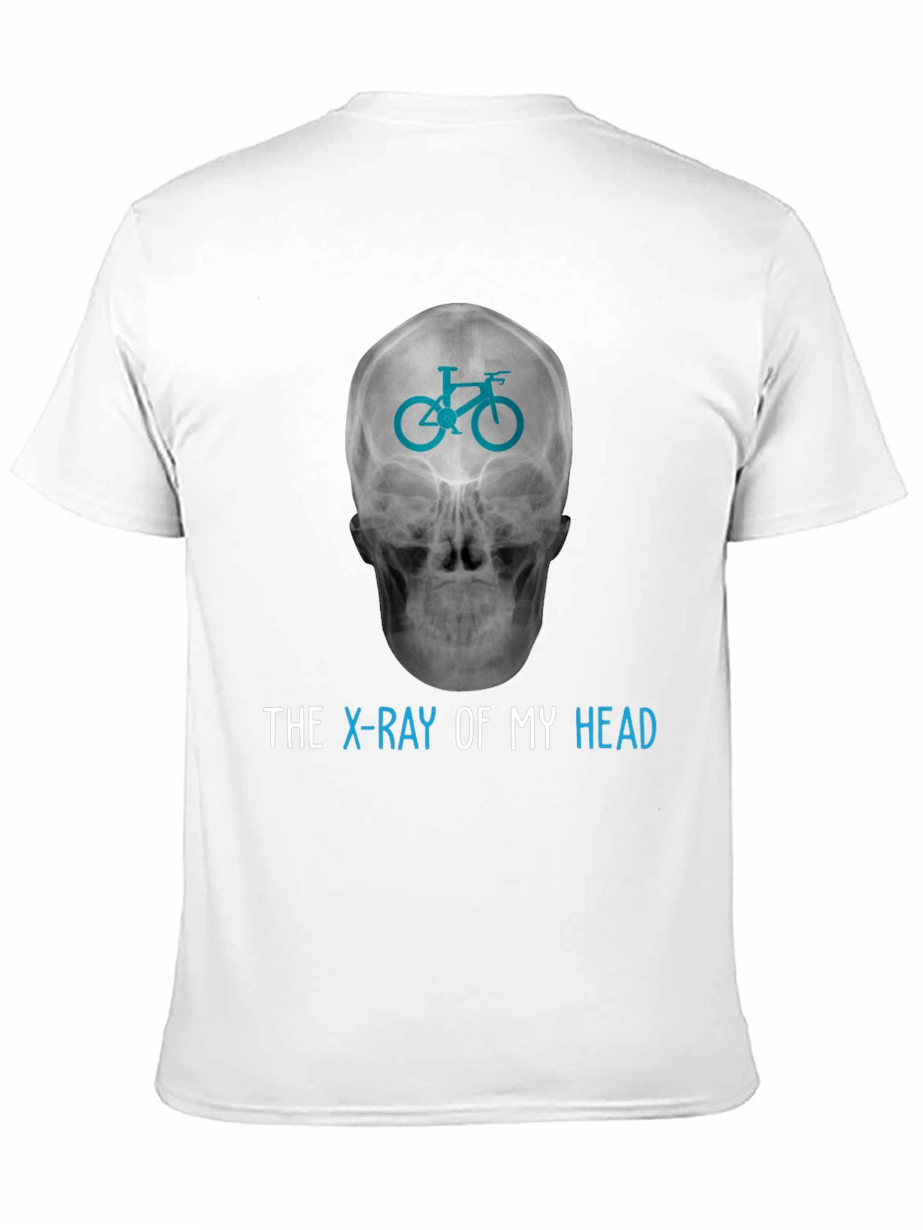 Black Bike X-Ray T-Shirt - Cycle on the Brain view 11