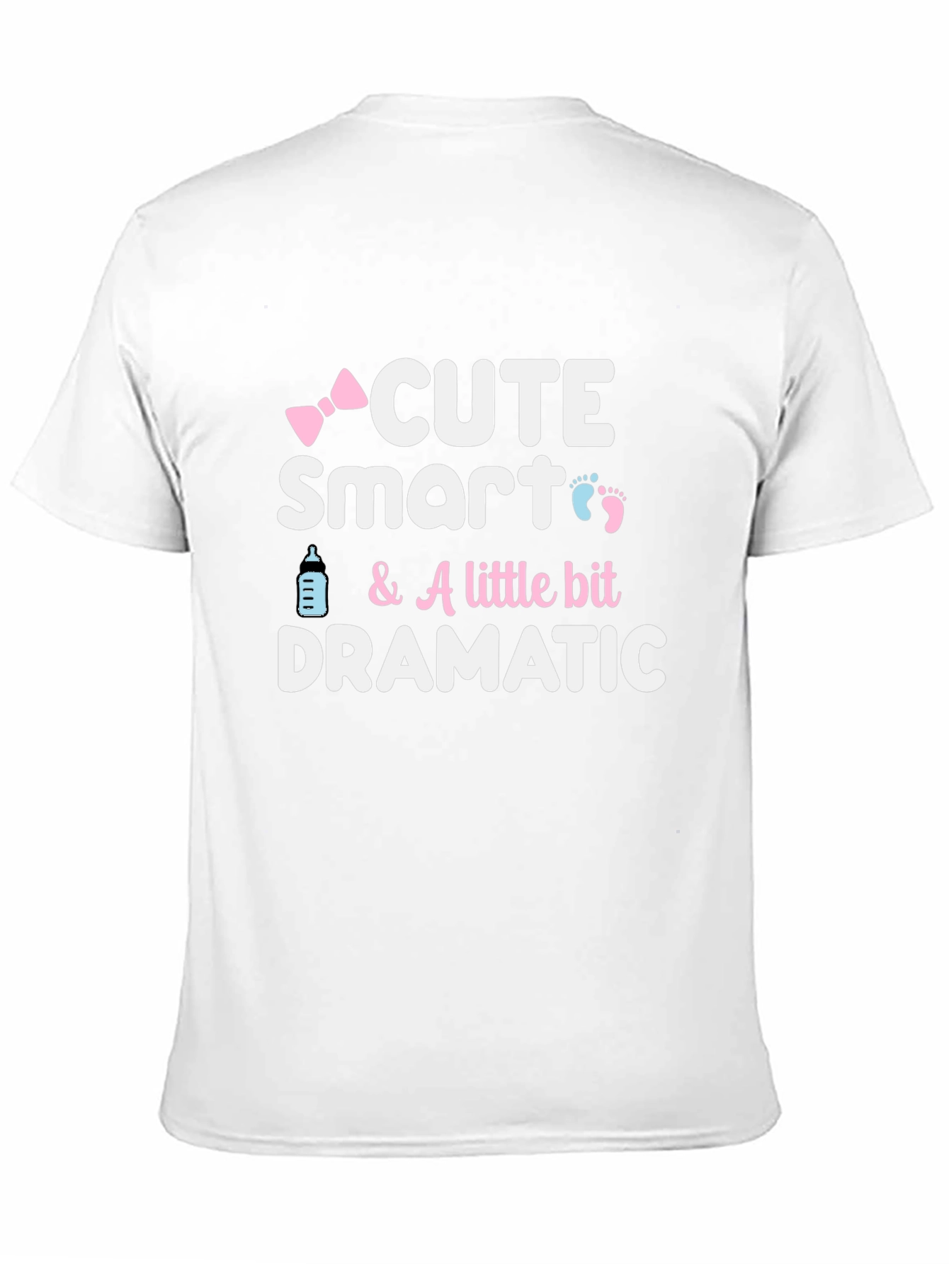 Cute Smart Dramatic Baby Graphic T-Shirt - 11