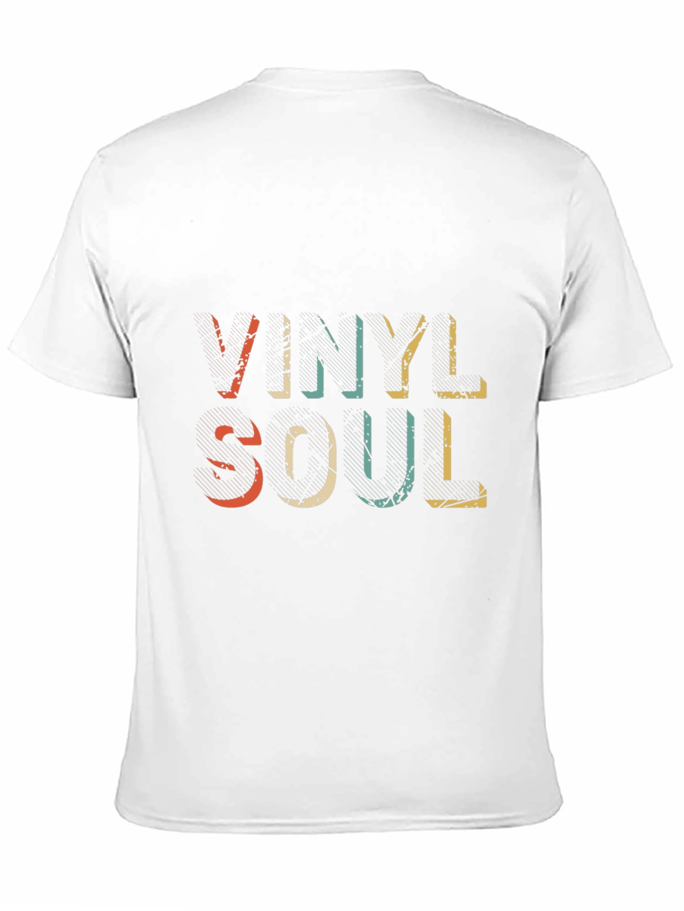 Black Vinyl Soul Graphic Tee - Retro Music Lover T-Shirt view 11