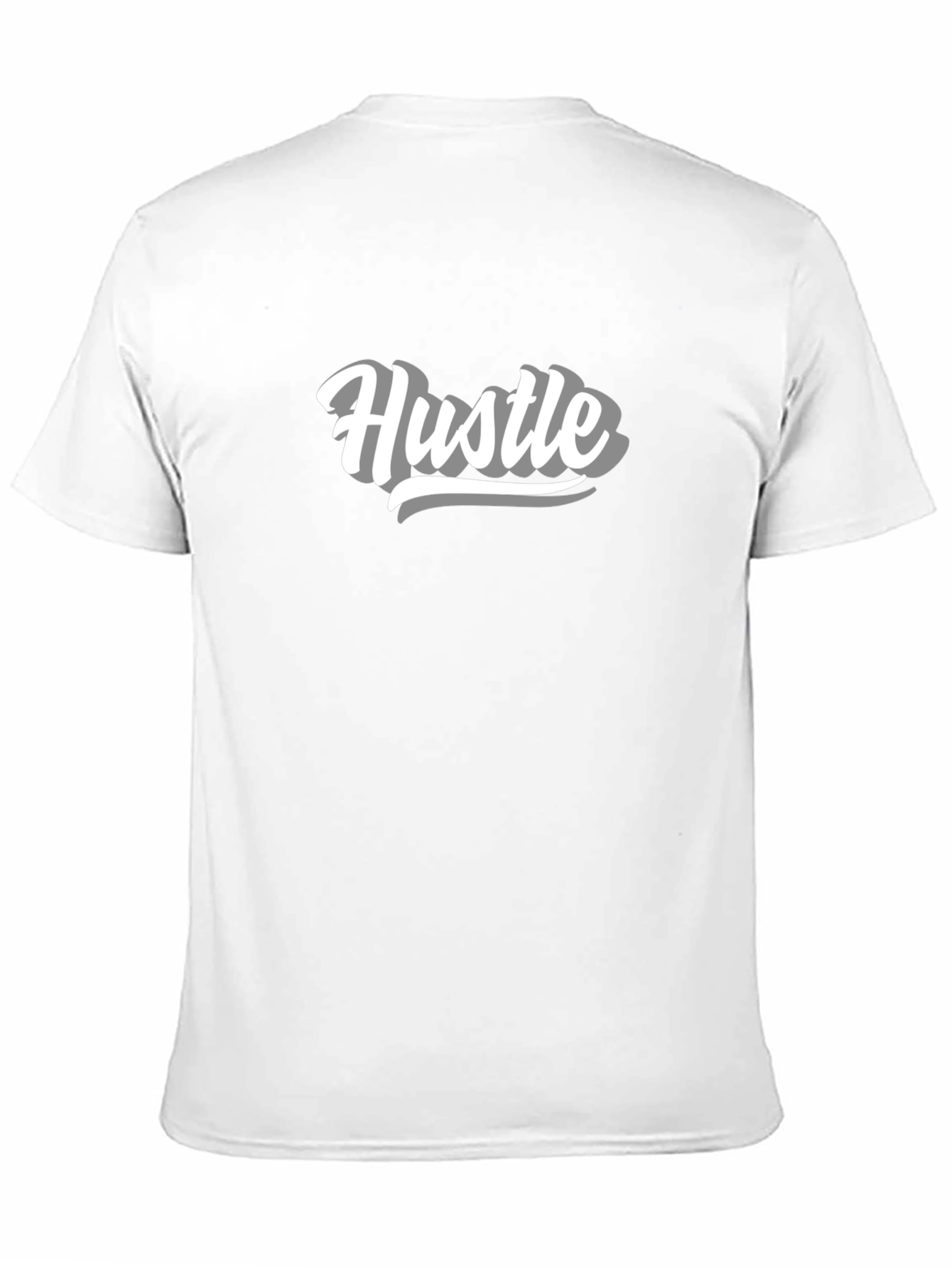 Black Men's Black Hustle Graphic Tee view 11