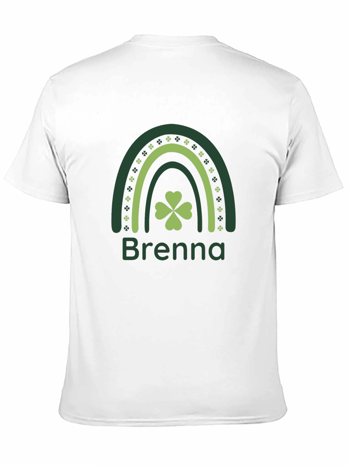Black Brenna St. Patrick's Day Rainbow Shirt view 11