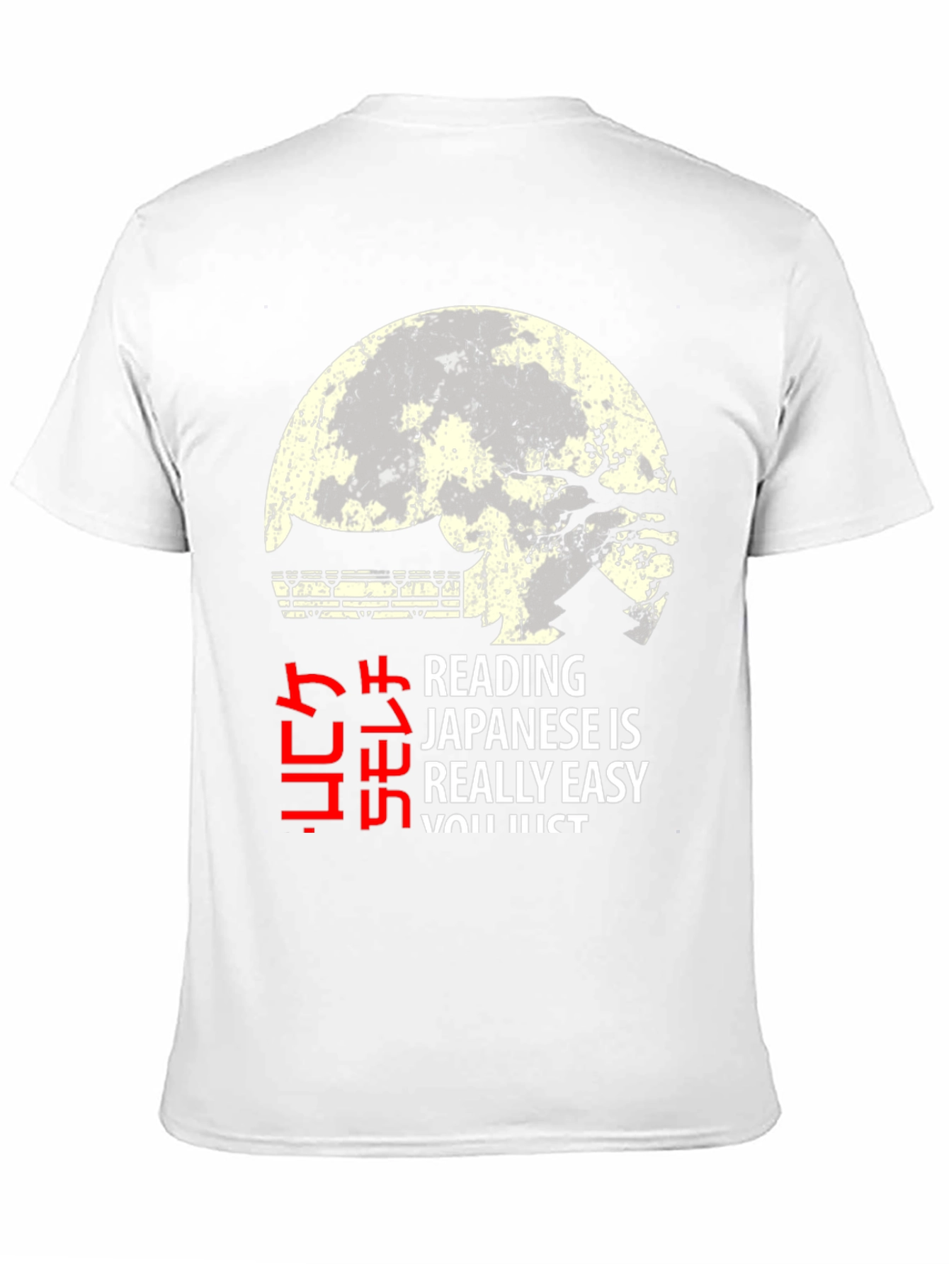 Reading Japanese Easy Graphic T-Shirt - 11