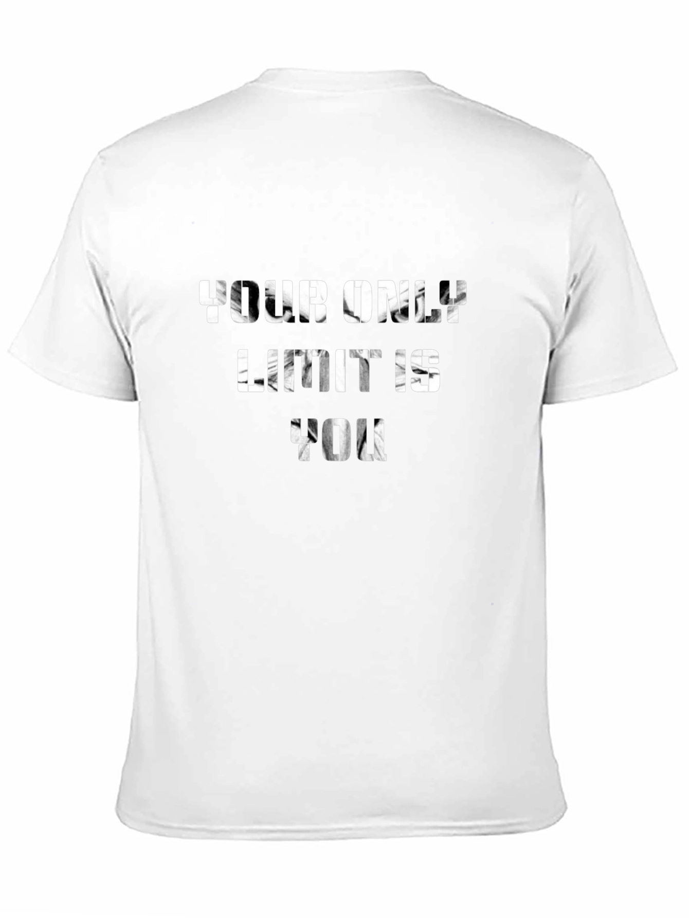 Black Your Only Limit Is You - Black T-Shirt view 11