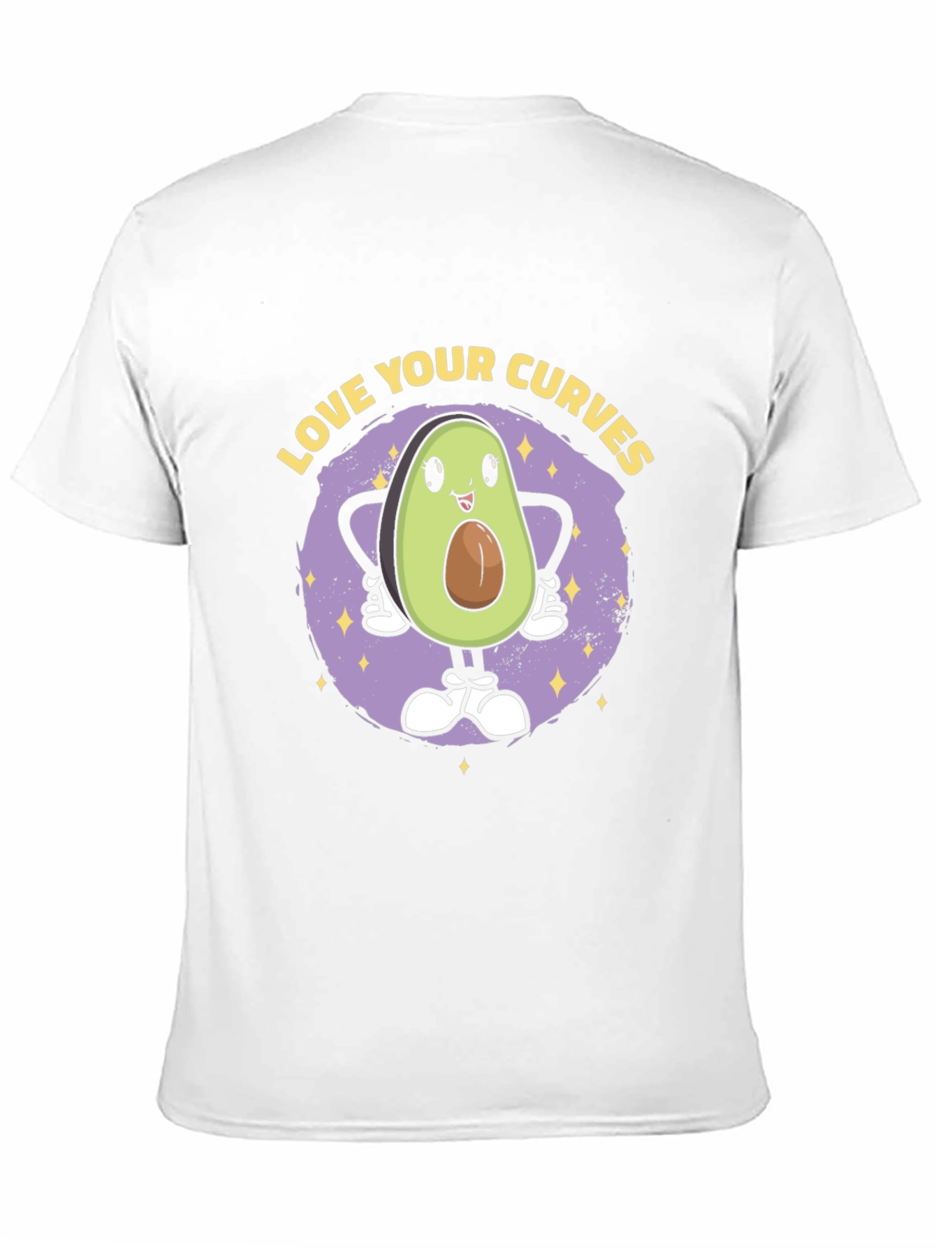 Black Love Your Curves Avocado T-Shirt view 11