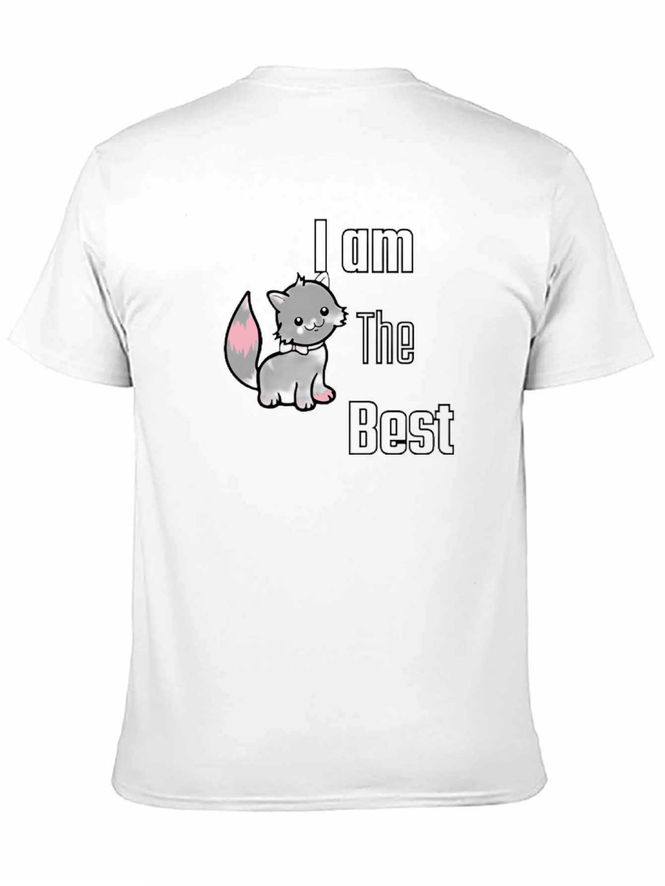 Black I Am The Best Kitten T-Shirt - Soft Cotton Graphic Tee view 11