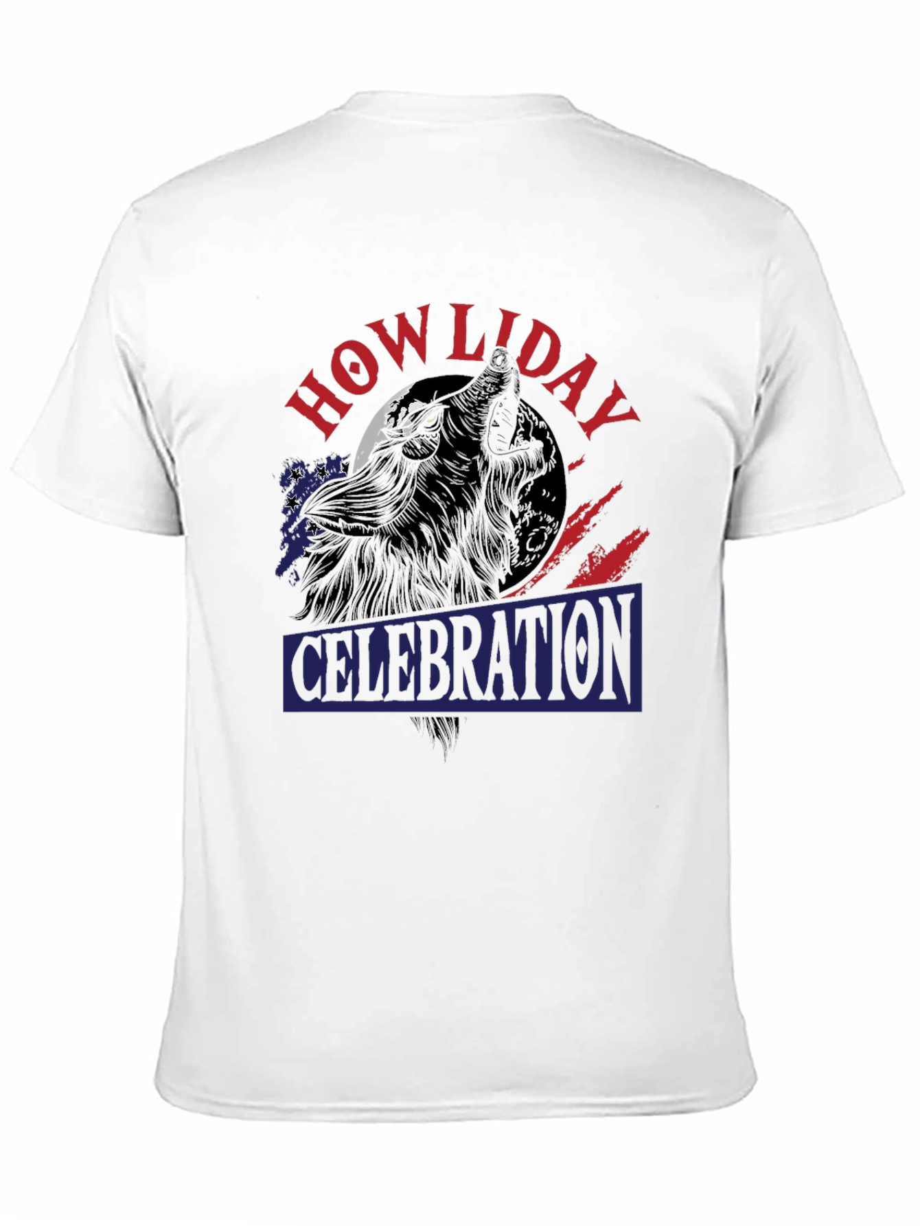 Black Howliday Celebration Black T-Shirt view 11