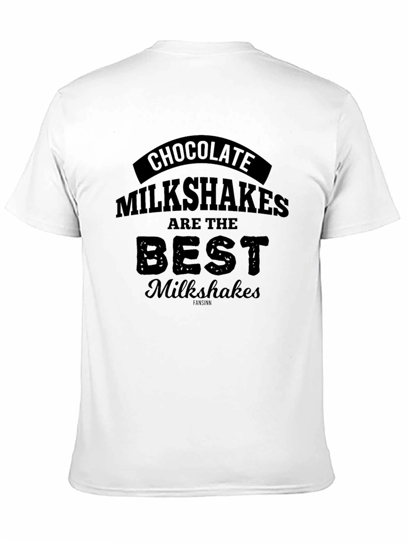 Black Chocolate Milkshake Graphic T-Shirt view 11