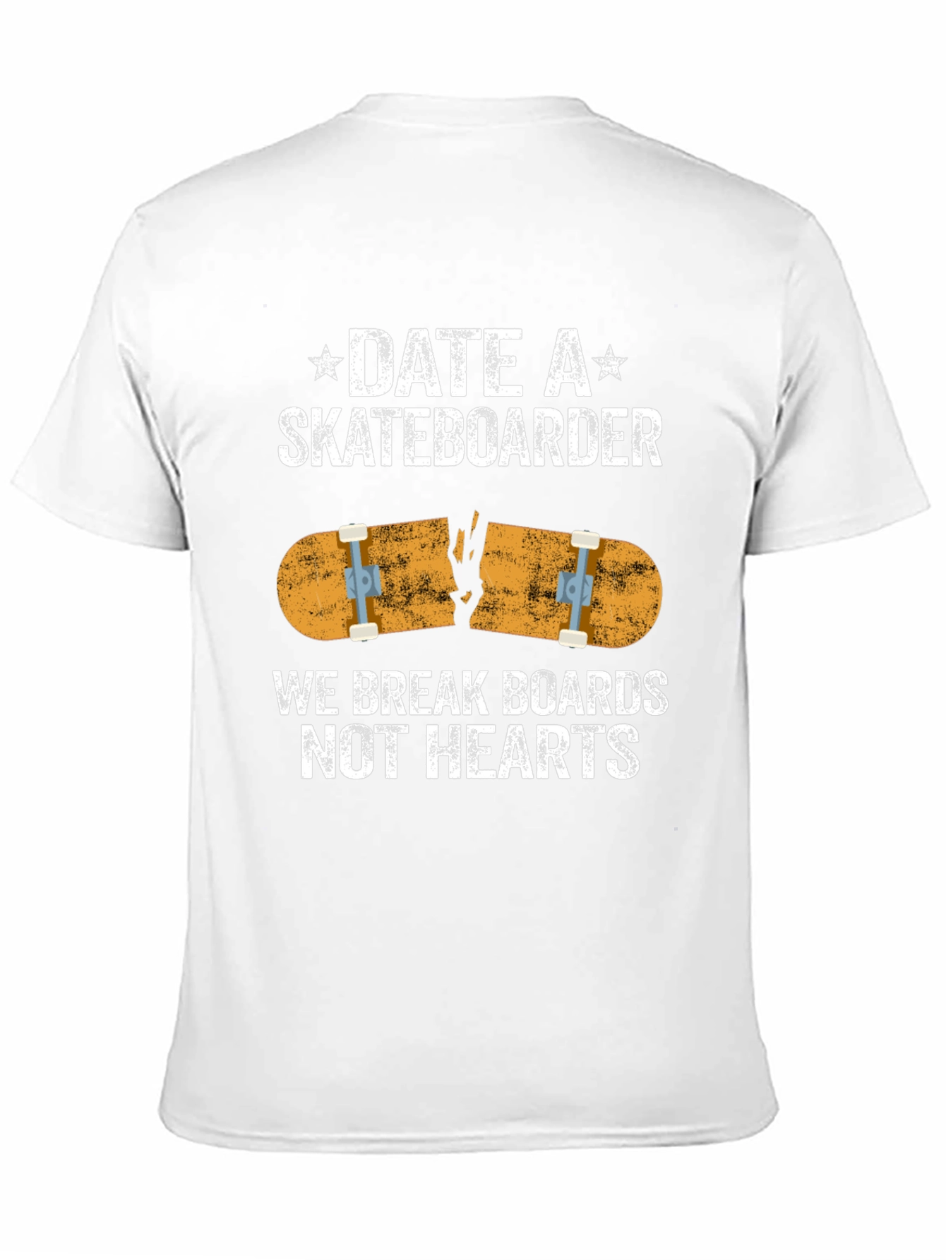 Black Date A Skateboarder Graphic T-Shirt view 11