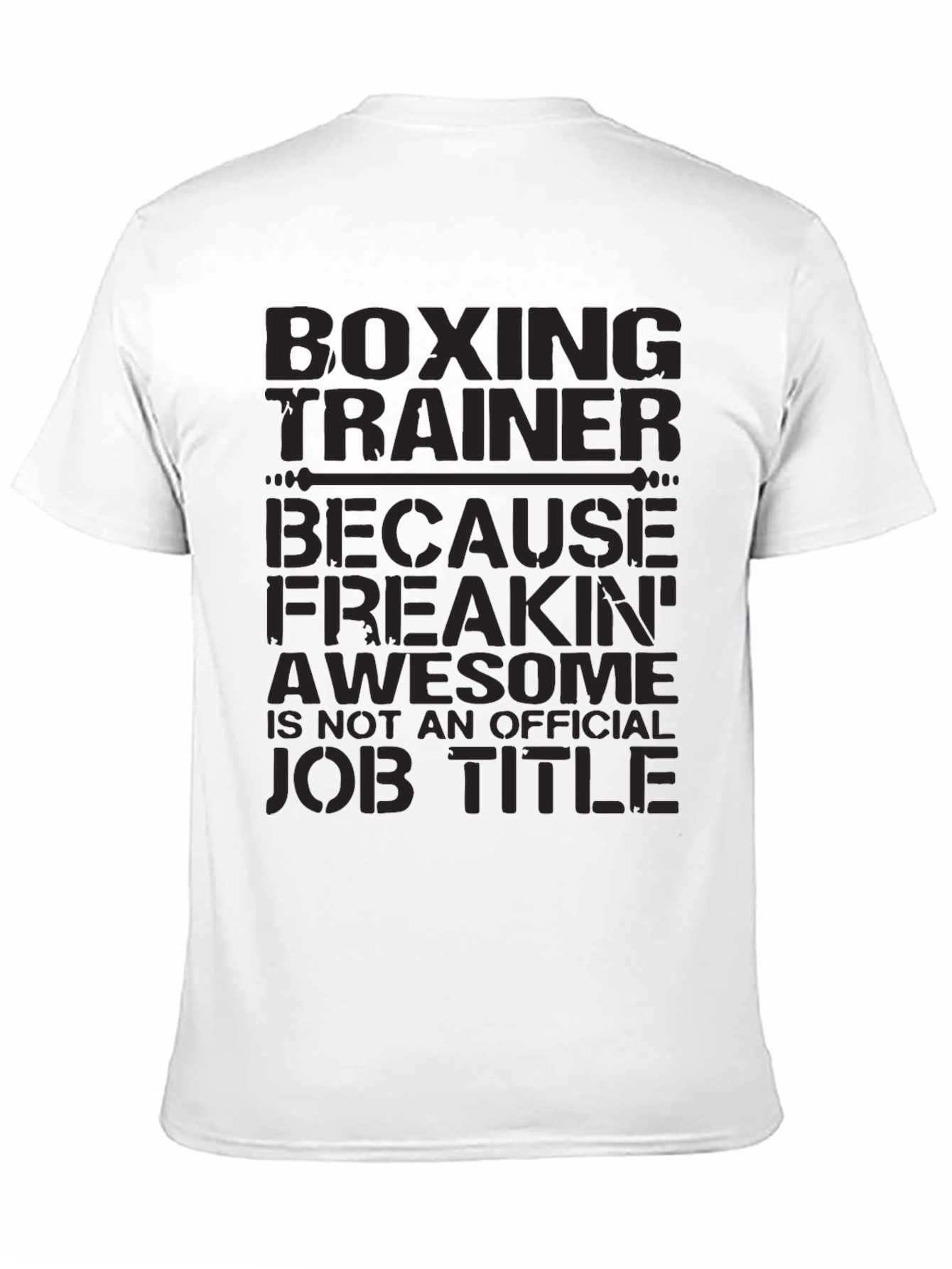 Black Boxing Trainer Graphic T-Shirt view 11