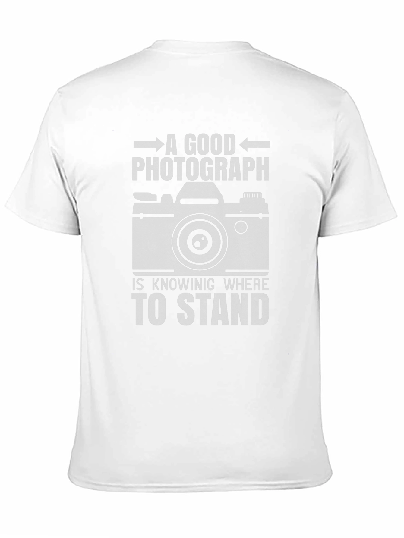 Black Photographer T-Shirt: A Good Photograph view 11