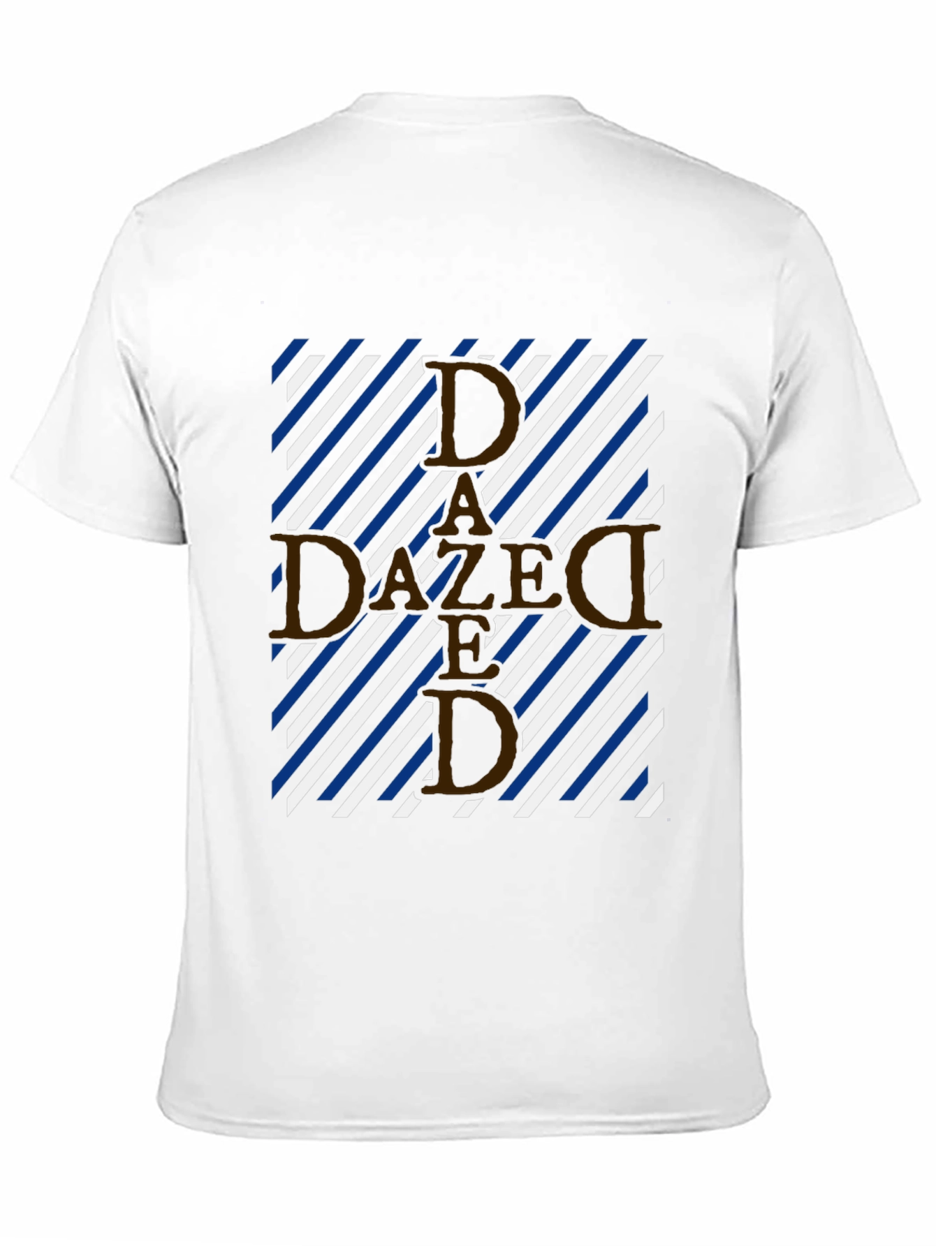 Black Dazed Brown Lettered Graphic Print T-Shirt view 11