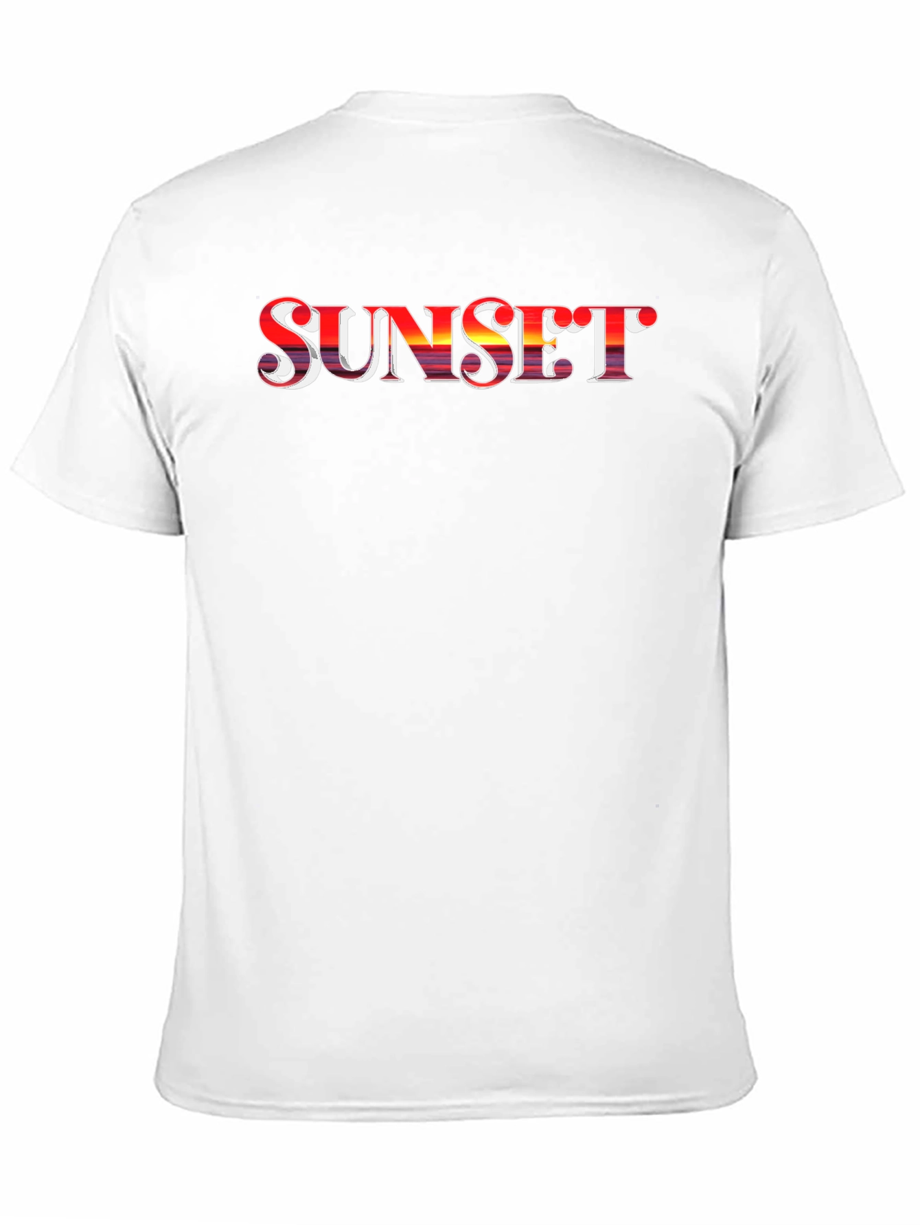 Black Sunset Graphic Tee - Retro Style view 11