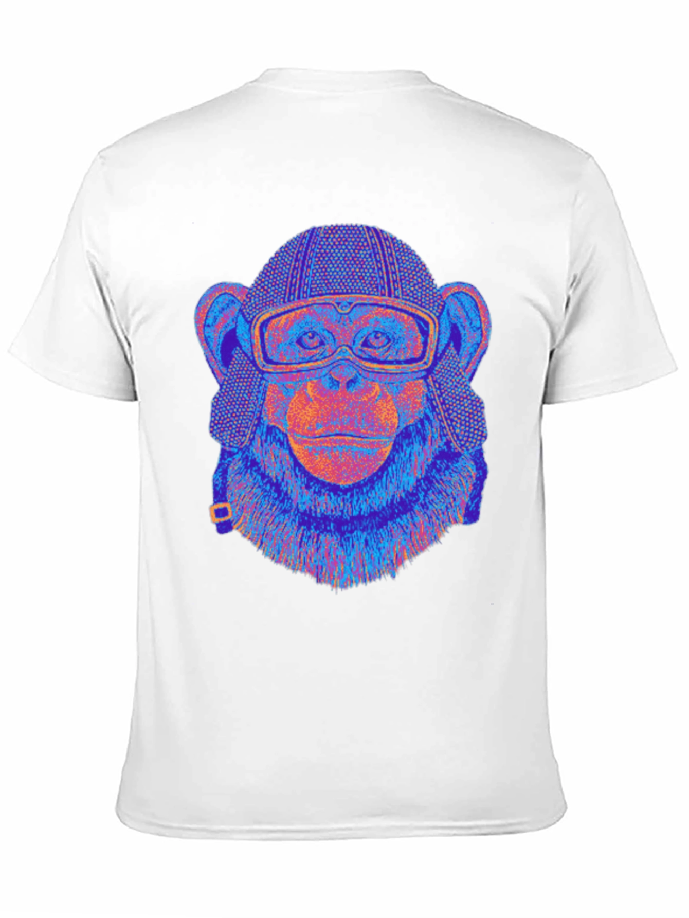 Black Monkey Pilot Graphic Tee - Retro Style view 11