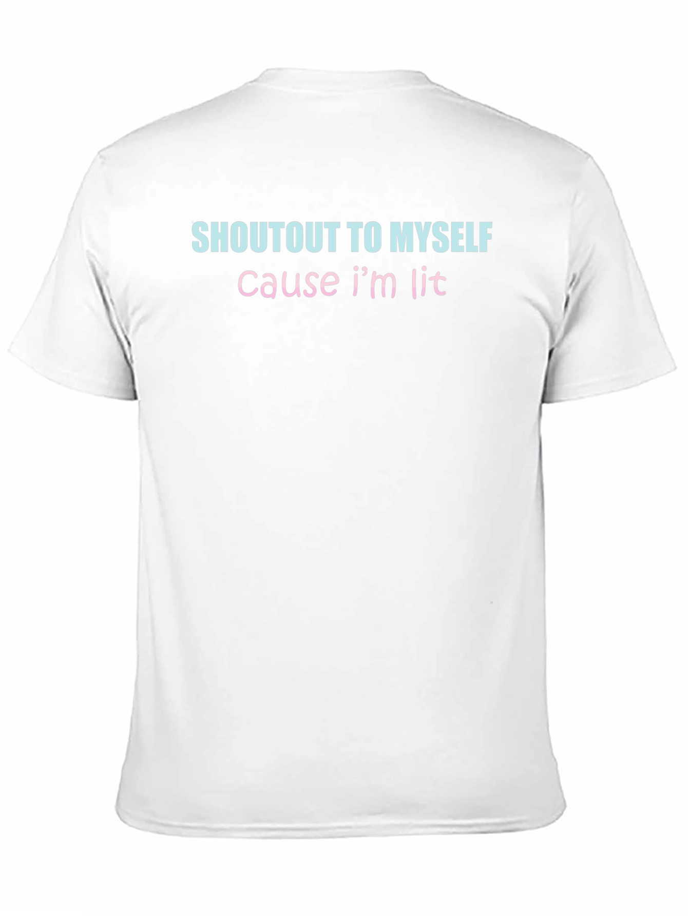 Black Shoutout to Myself T-Shirt -  Lit & Stylish view 11
