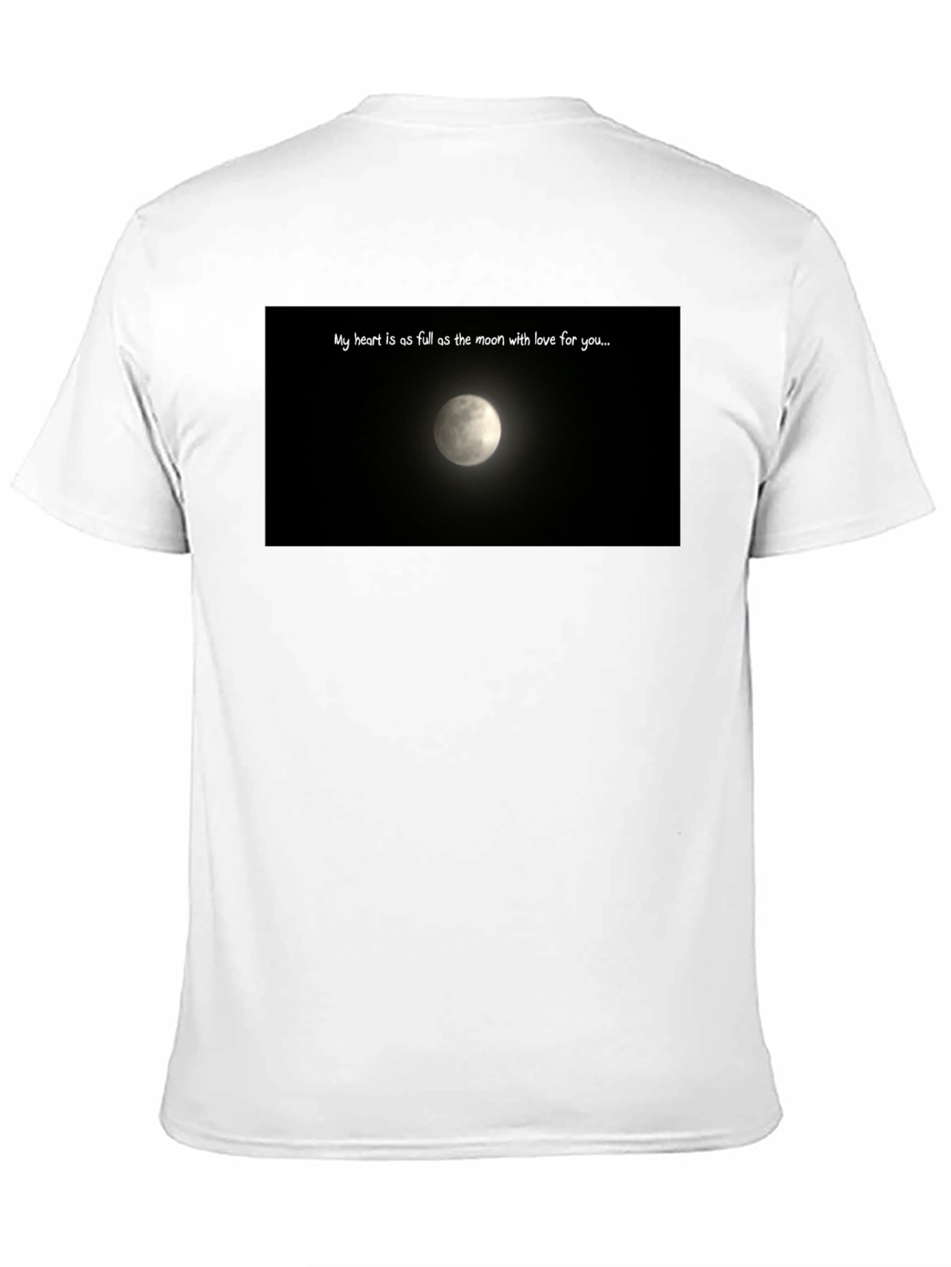 Black Moonlight Love Tee - Heart Full of Moon view 11