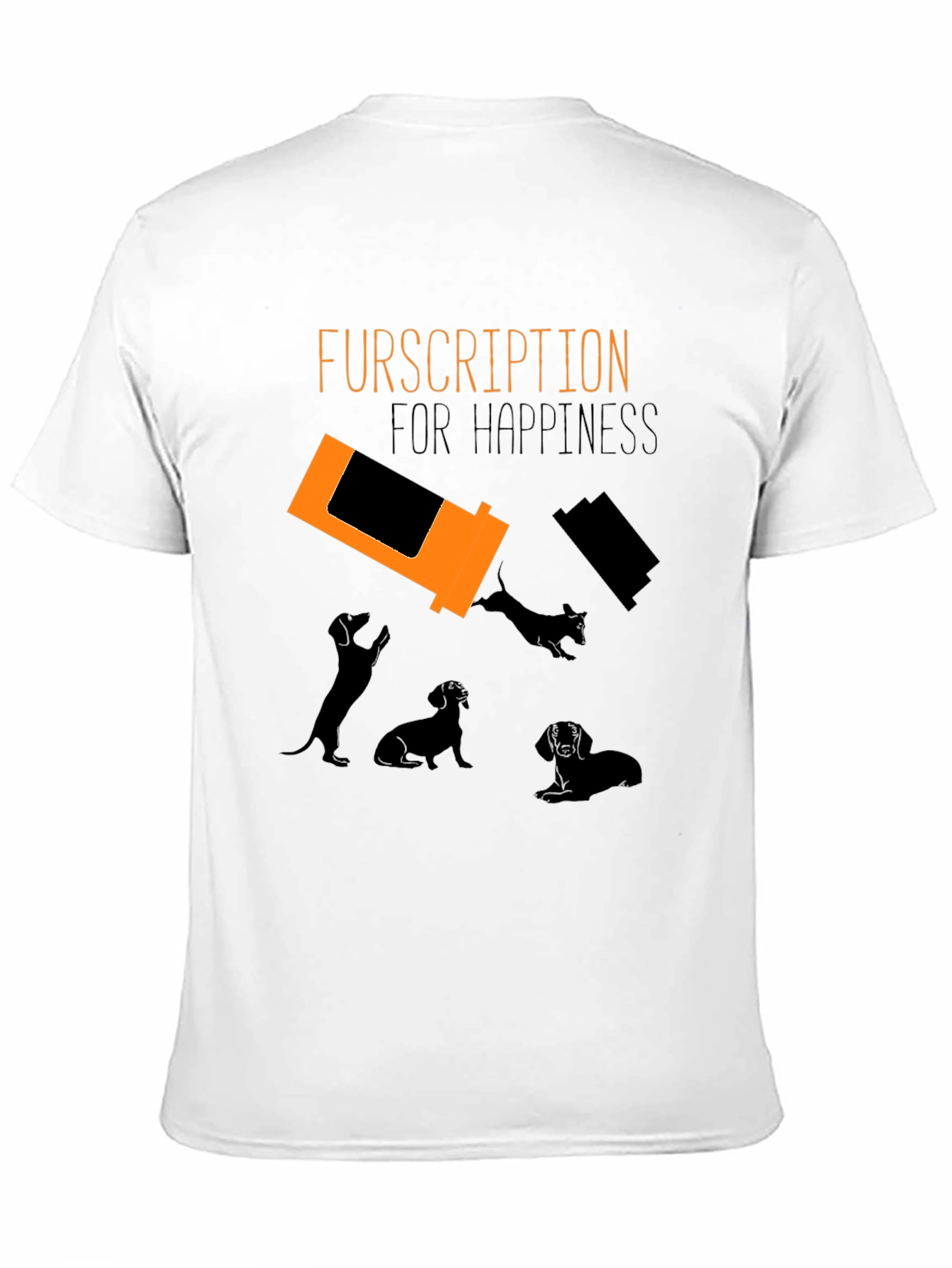 Black Furscription Happiness T-Shirt view 11