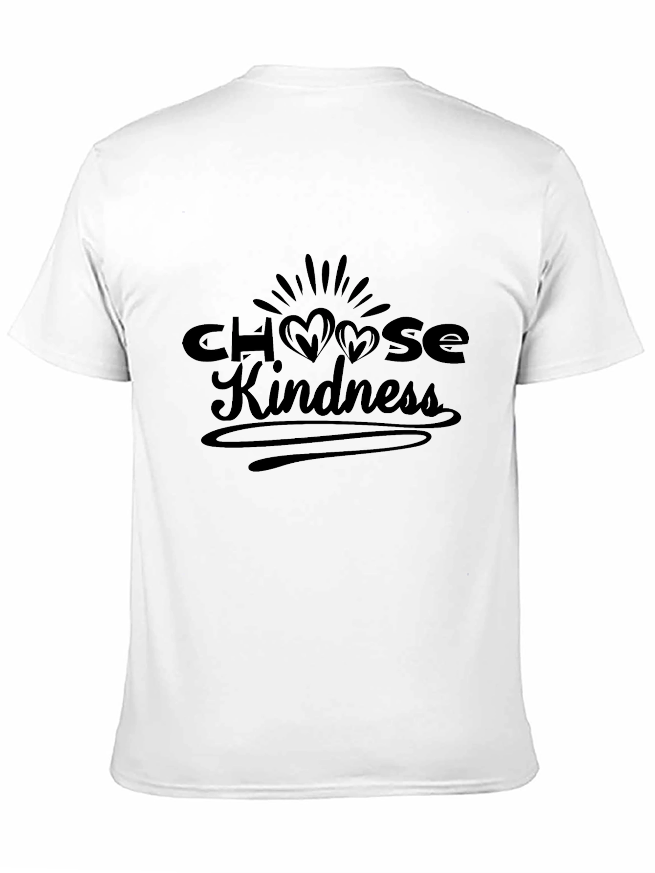 Black Choose Kindness Graphic Tee - Black view 11