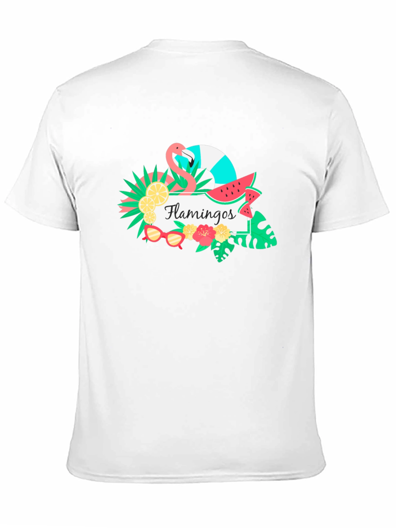 Black Flamingo Graphic Tee - Summer Style view 11