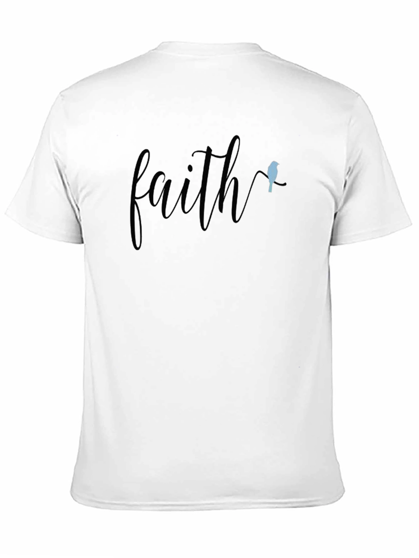 Black Faith Bird T-Shirt - Stylish & Inspiring Design view 11