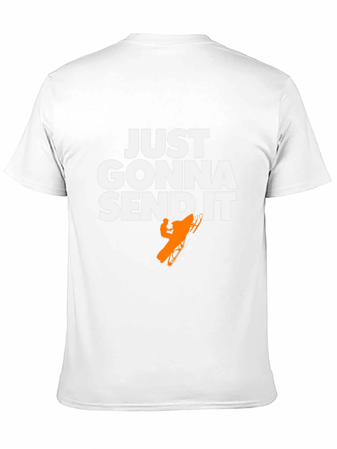 Black Just Gonna Send It Graphic Tee - Black view 11