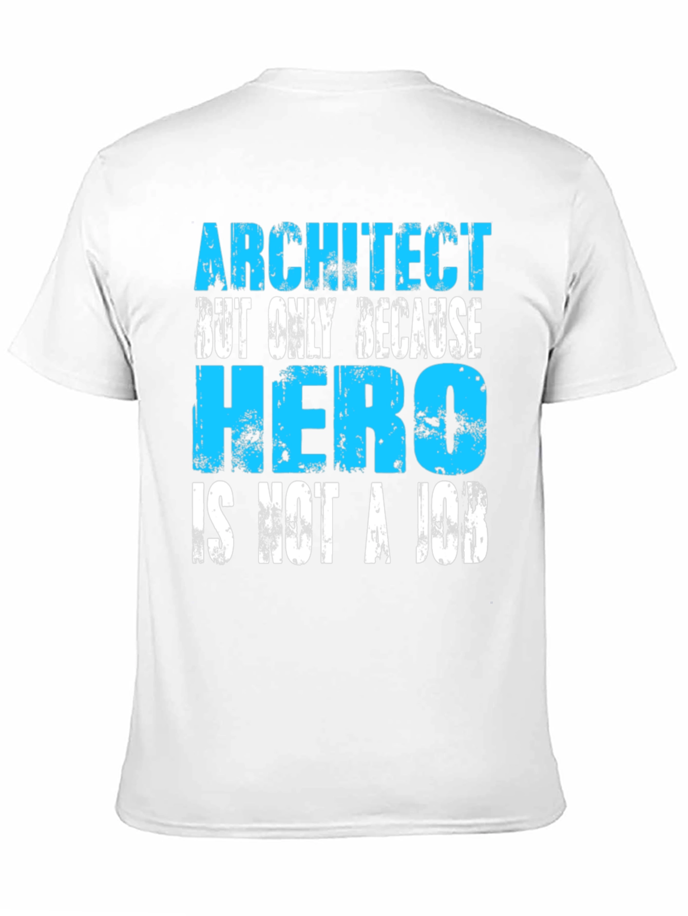 Black Architect Hero Funny Job T-Shirt view 11