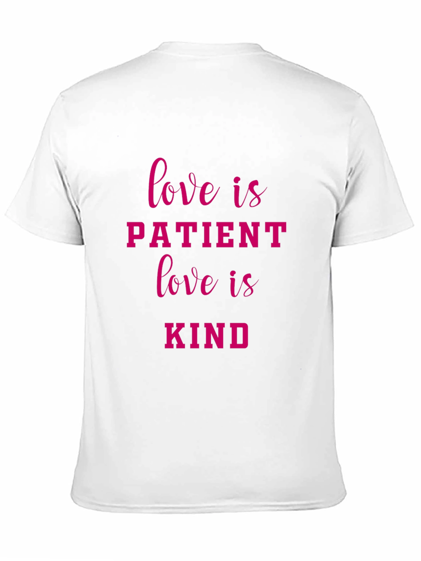 Black Love is Patient Love is Kind Black T-Shirt view 11