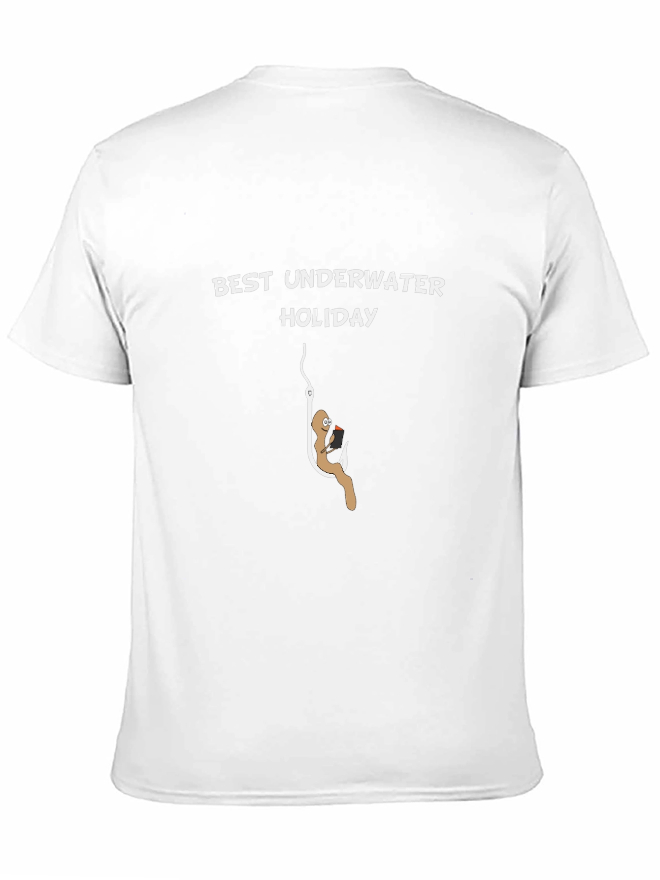 Black Funny Best Underwater Holiday Graphic T-Shirt view 11