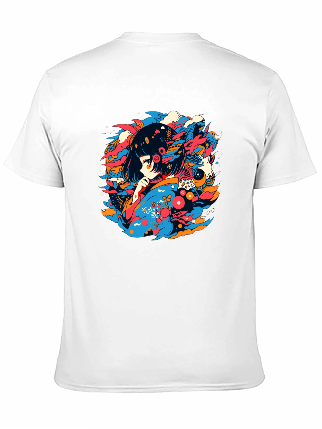 Anime Girl Graphic Tee - Unique Streetwear - 11