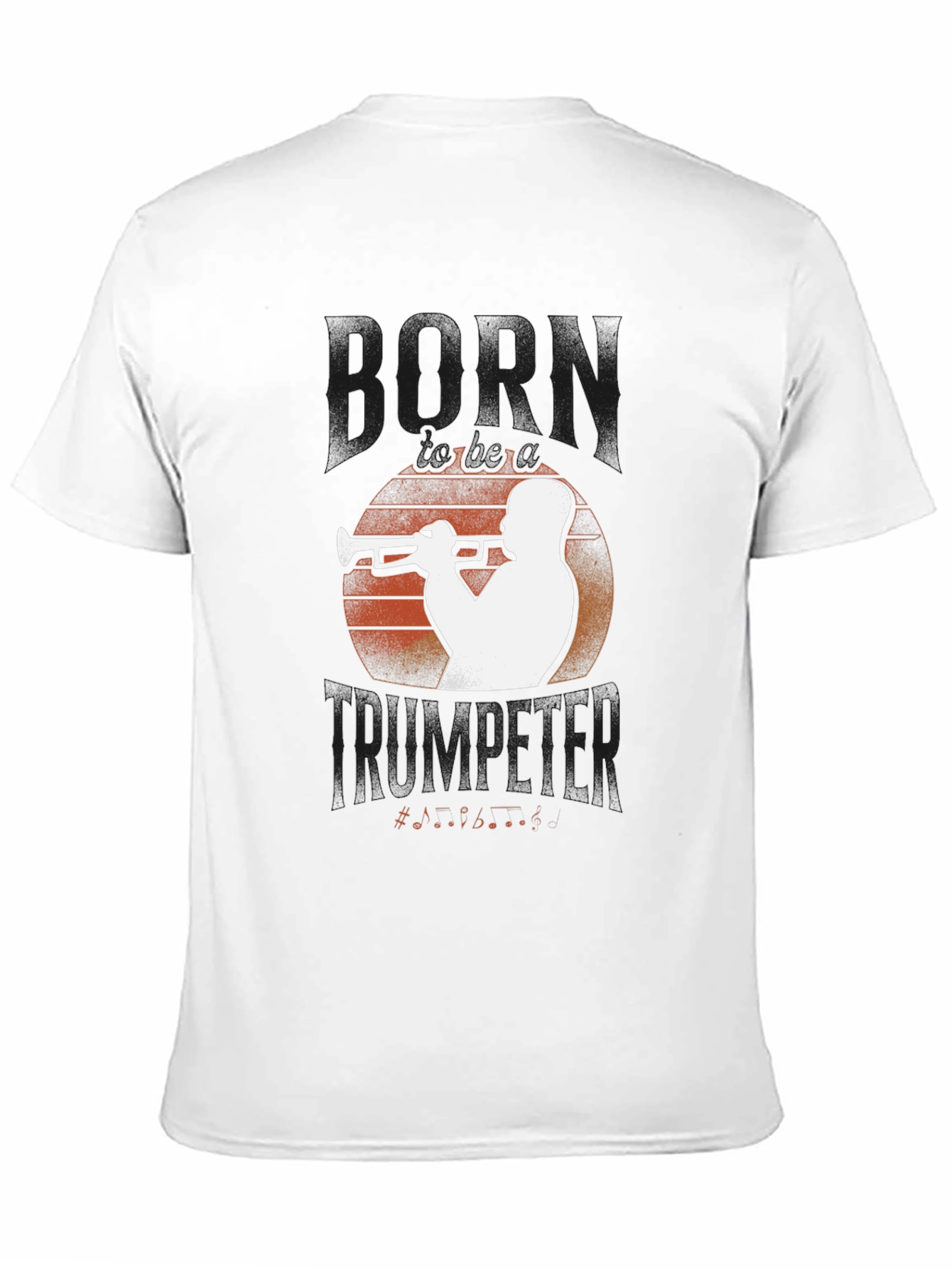 Black Horn Trumpeter Graphic Tee - Black view 11