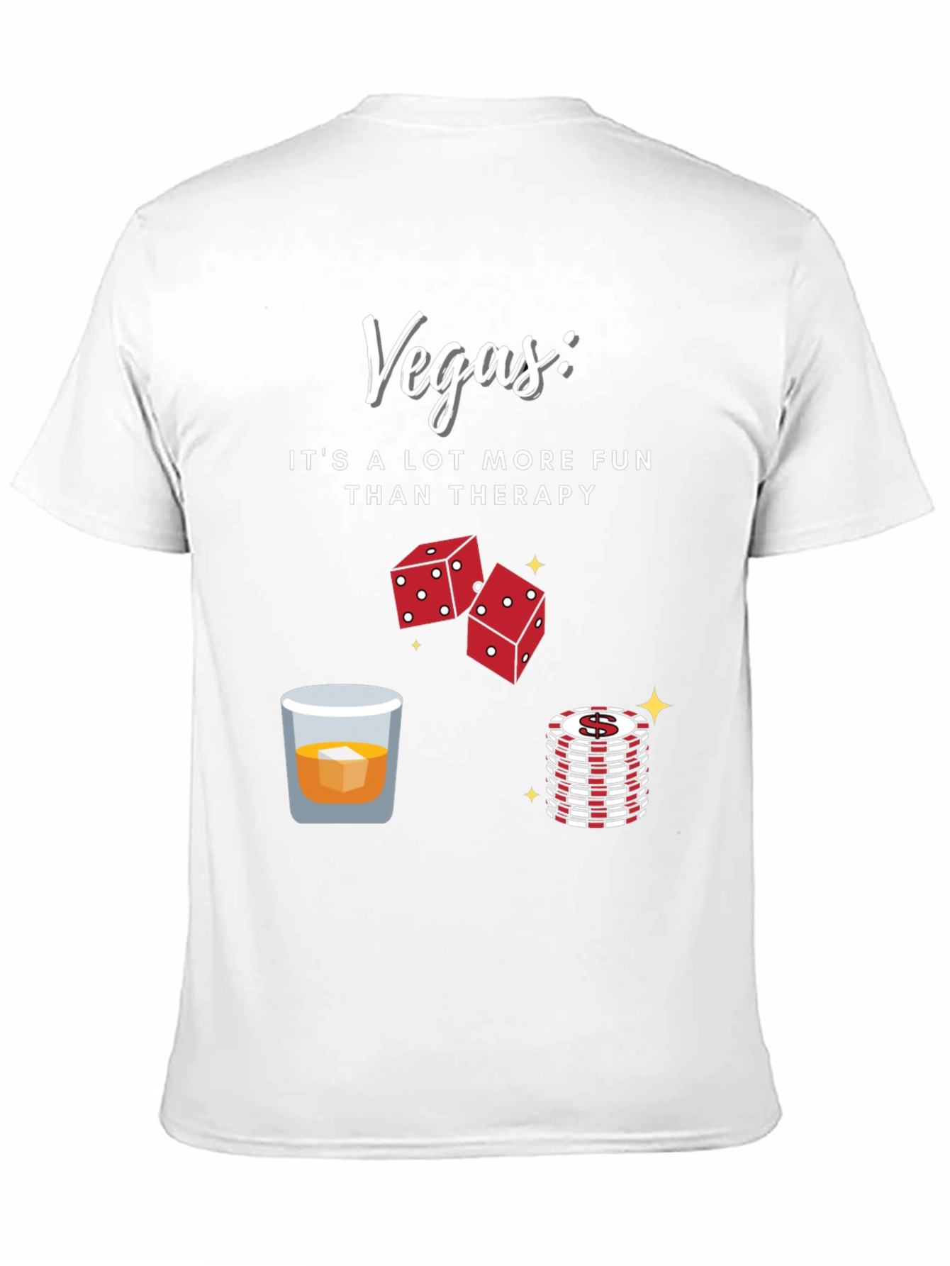 Black Vegas Fun T-Shirt view 11